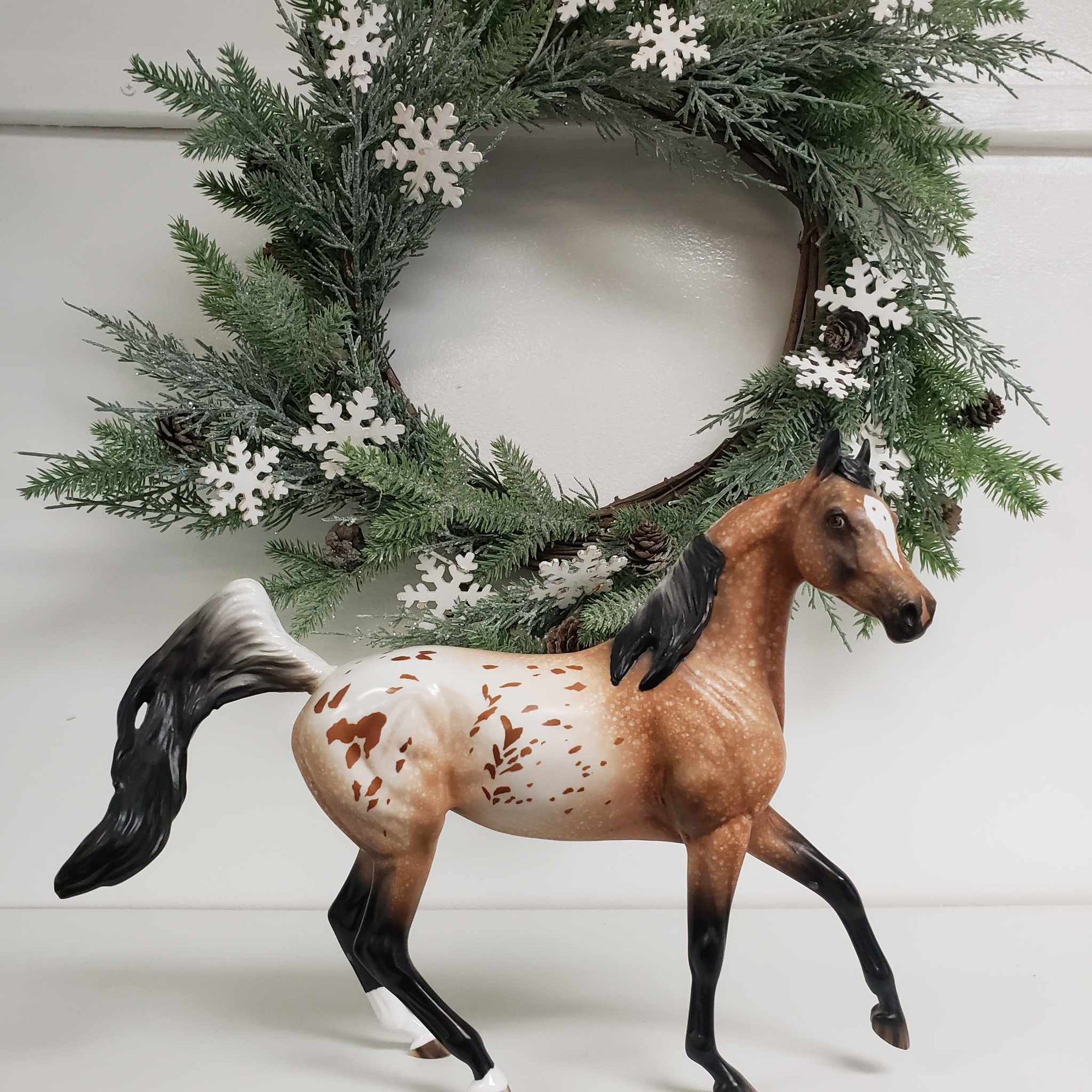Fall Appaloosa Arab Mare DAH SAMPLE Model - New Year Weekend Flash Sale 2024