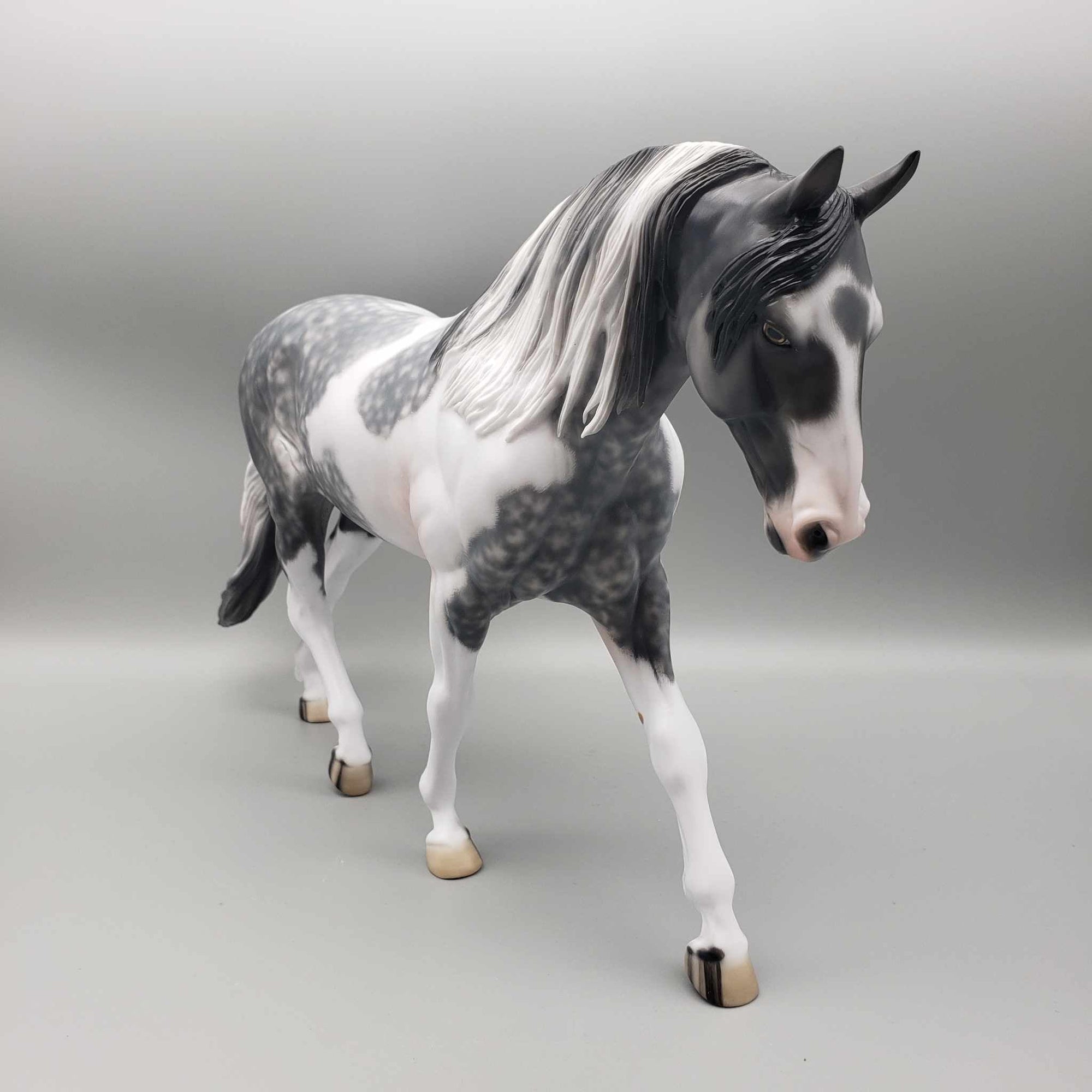 Blaidd OOAK Grey Tobiano Irish Draught By Jess Hamill Best Offer 1/7/24