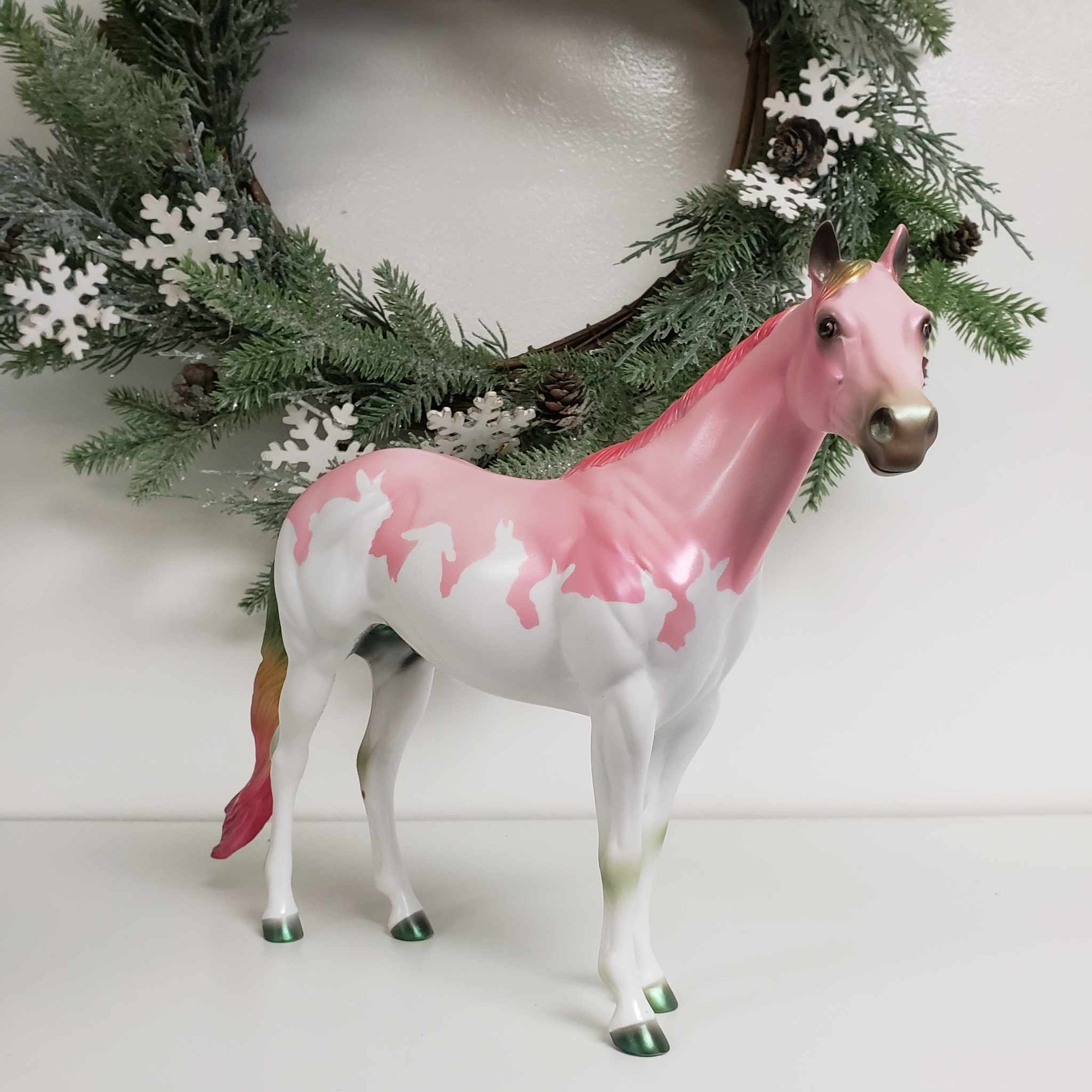 Easter Pink White Bunny ISH DAH SAMPLE Model - New Year Weekend Flash Sale 2024