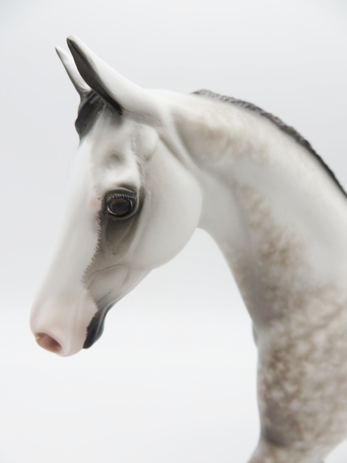 AIN'T UPTIGHT - OOAK - DAPPLE GREY PONY - PAINTED BY SHERYL LEISURE - BEST OFFERS - 10/21/22.