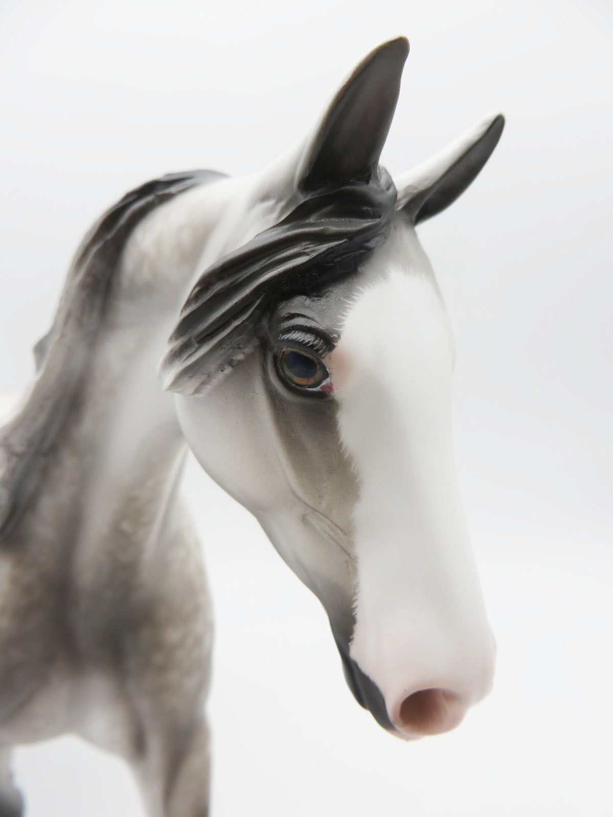 AIN'T UPTIGHT - OOAK - DAPPLE GREY PONY - PAINTED BY SHERYL LEISURE - BEST OFFERS - 10/21/22.