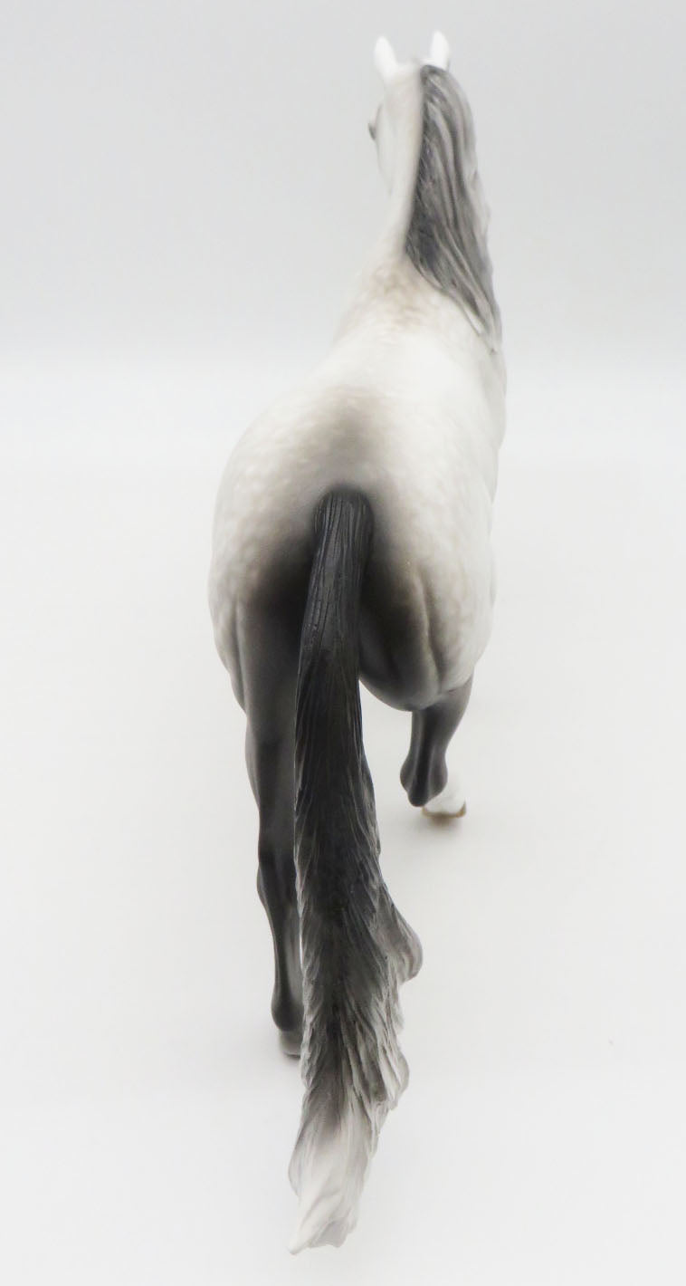 AIN'T UPTIGHT - OOAK - DAPPLE GREY PONY - PAINTED BY SHERYL LEISURE - BEST OFFERS - 10/21/22.