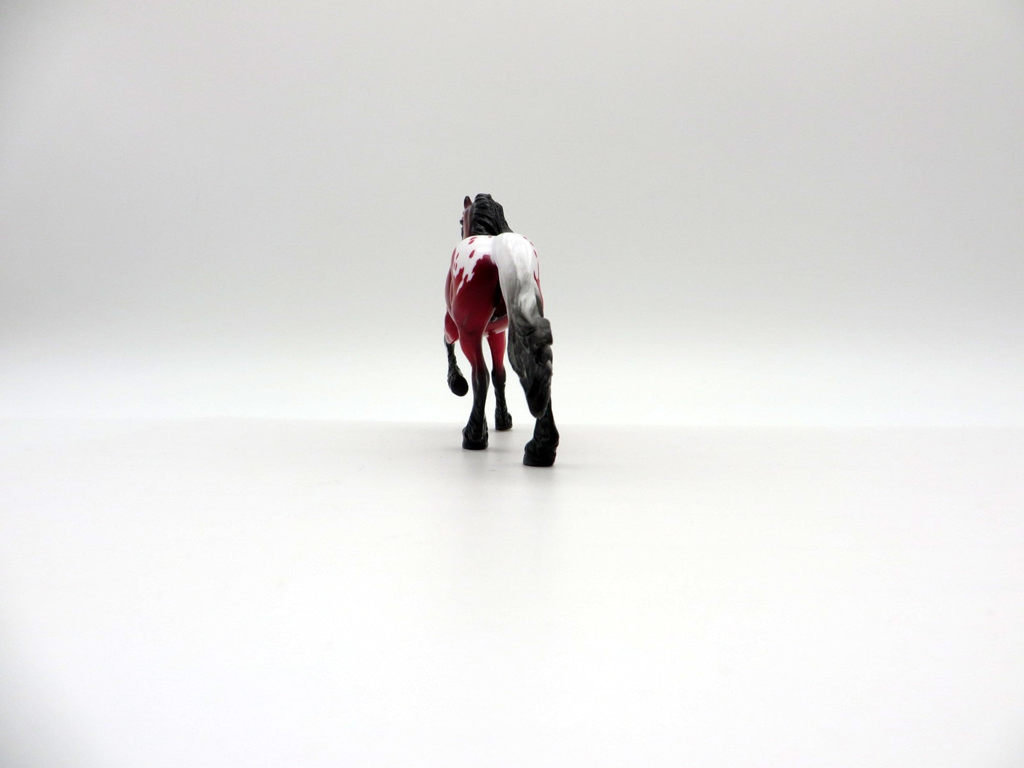 Abang-OOAK Fresian Chip Precious Stone Painted By Ellen Robbins EQ 2021