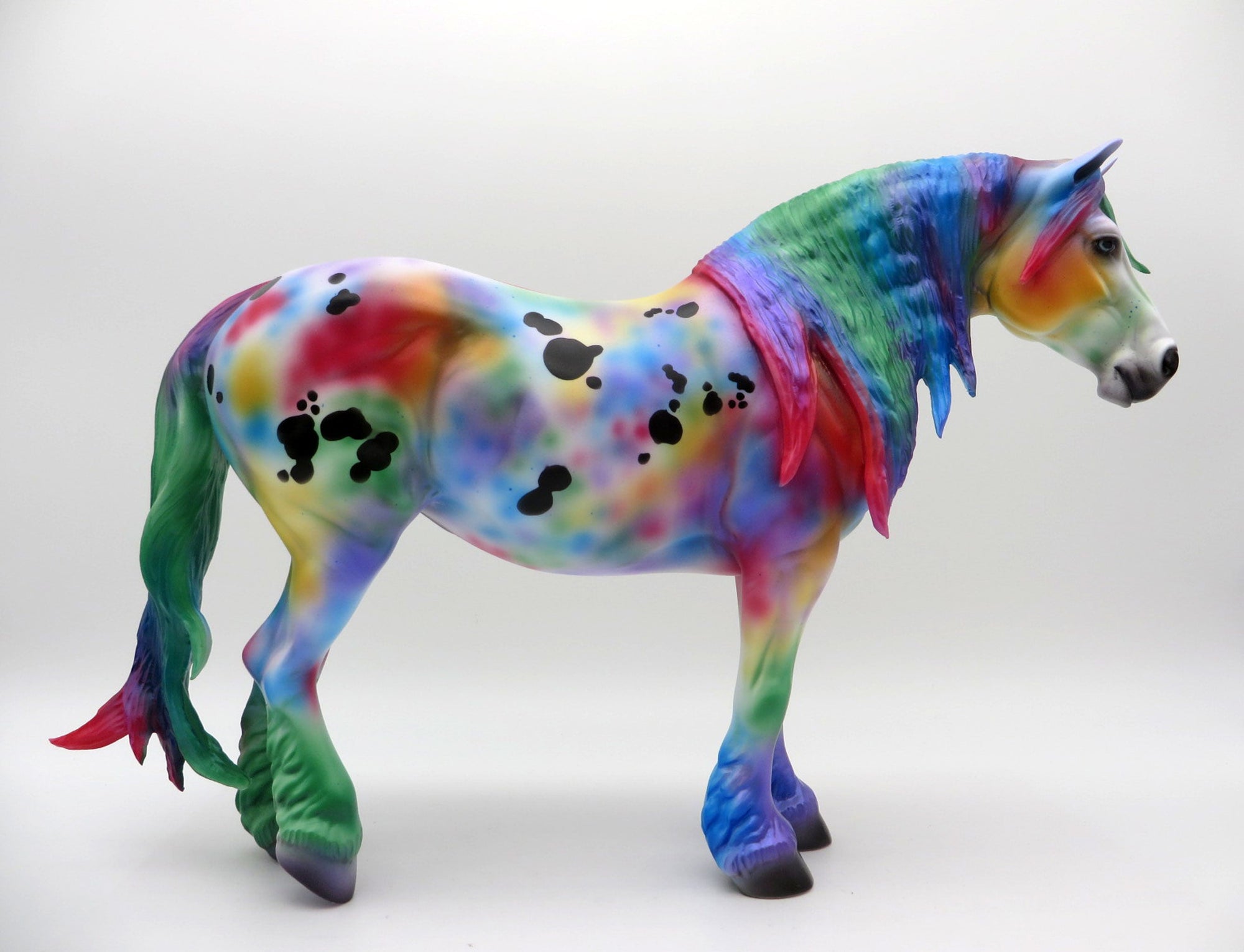 Abserdemisia- LE-30 Heavy Draft Mare Painted by Julie Keim EQ 21