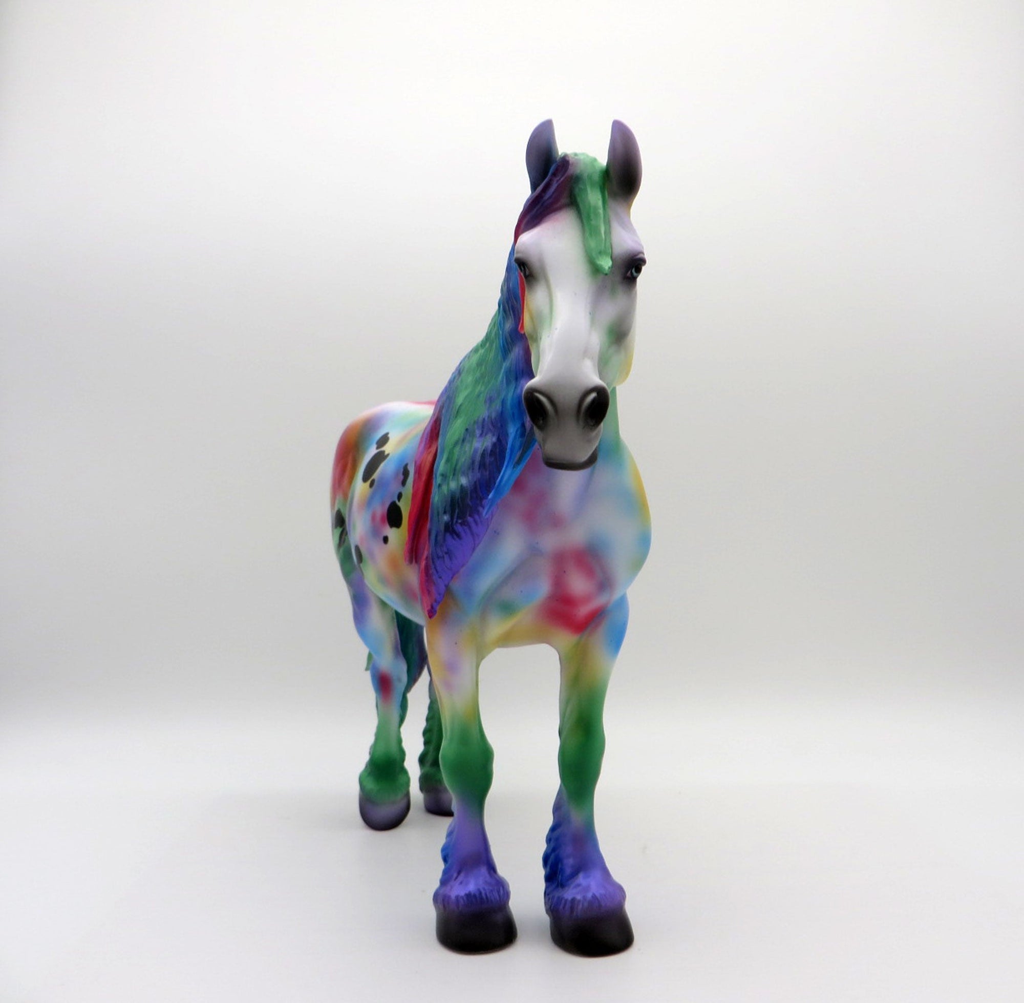 Abserdemisia- LE-30 Heavy Draft Mare Painted by Julie Keim EQ 21