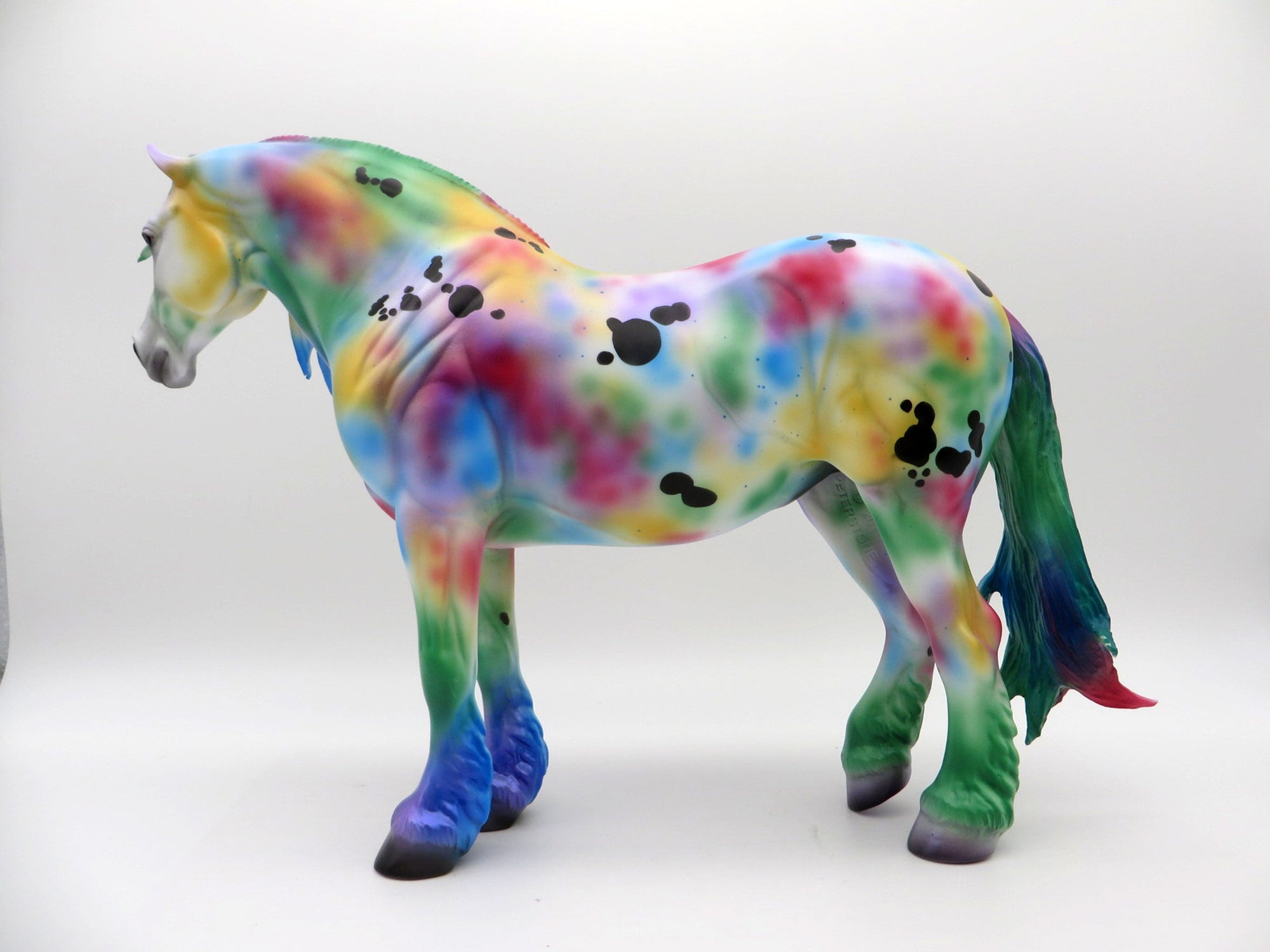 Abserdemisia- LE-30 Heavy Draft Mare Painted by Julie Keim EQ 21