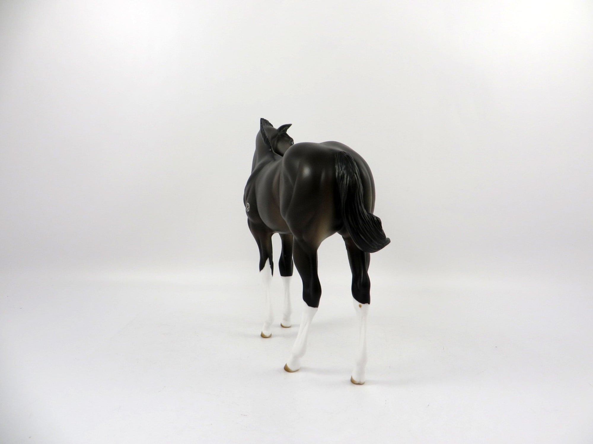 Adelia-OOAK Bay Paint Weanling Painted by Audrey Dixon 3/5/21