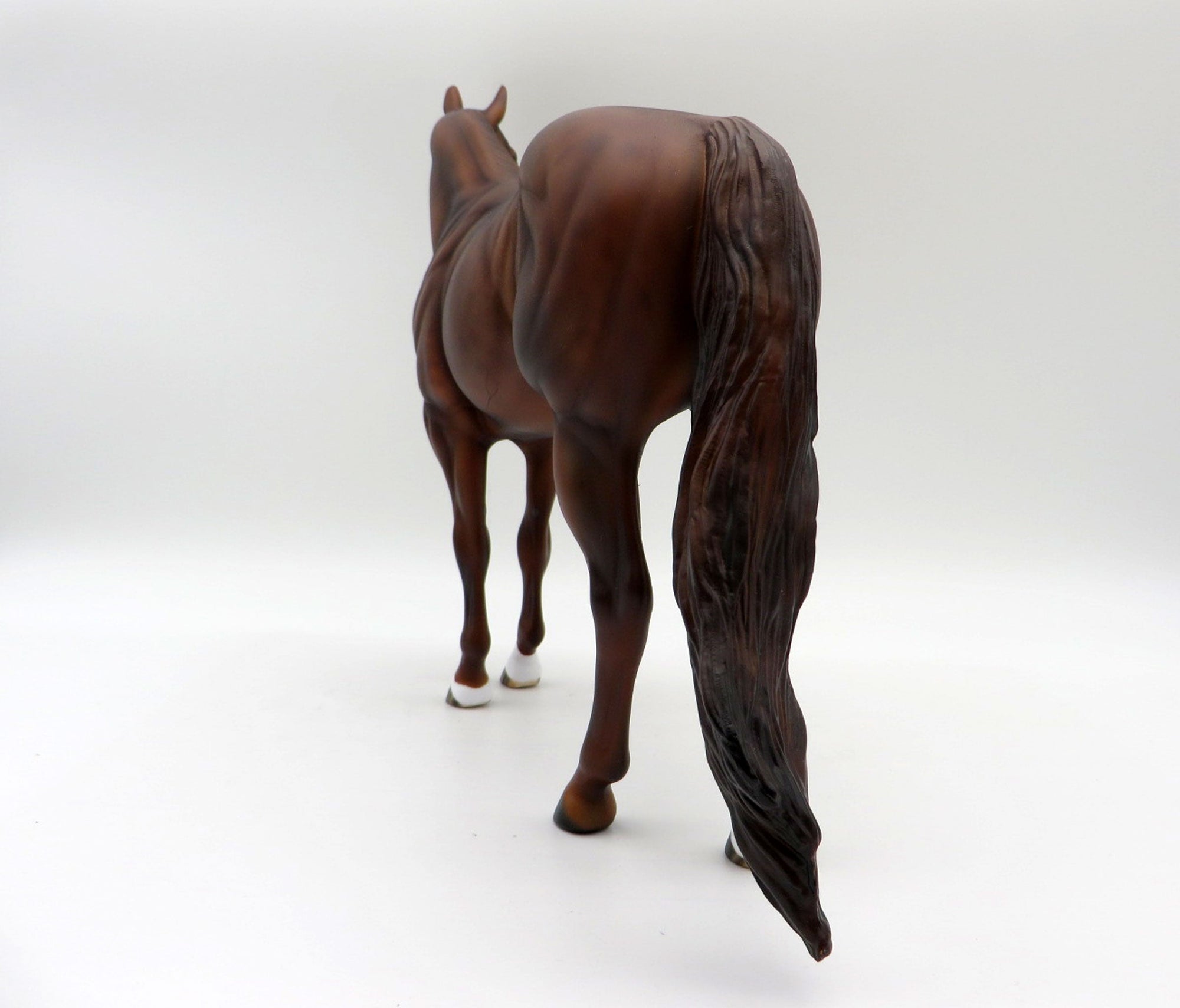 Ajax-OOAK Reversed Dapple Chestnut ISH Painted By Audrey Dixon 5/28/21