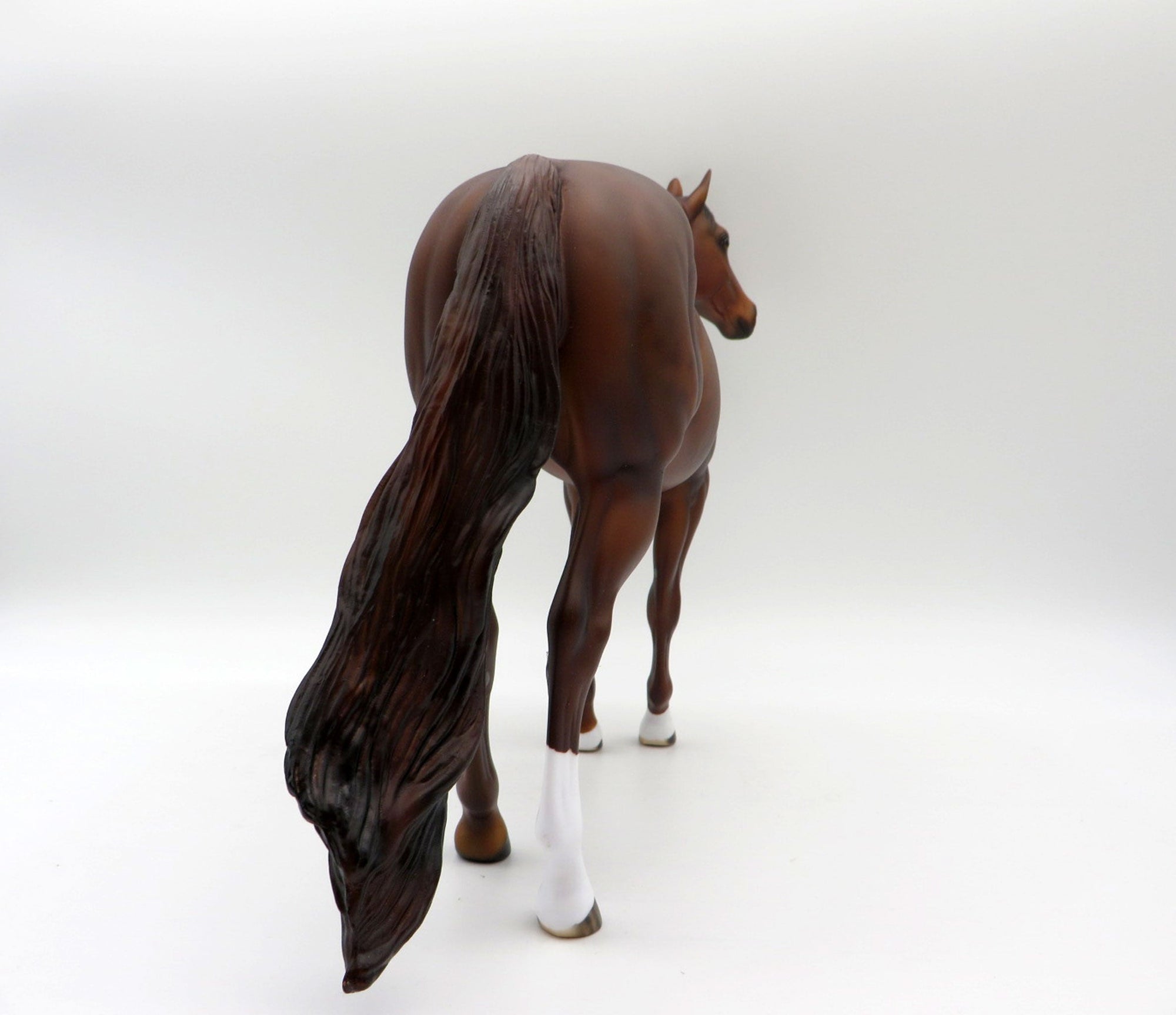 Ajax-OOAK Reversed Dapple Chestnut ISH Painted By Audrey Dixon 5/28/21