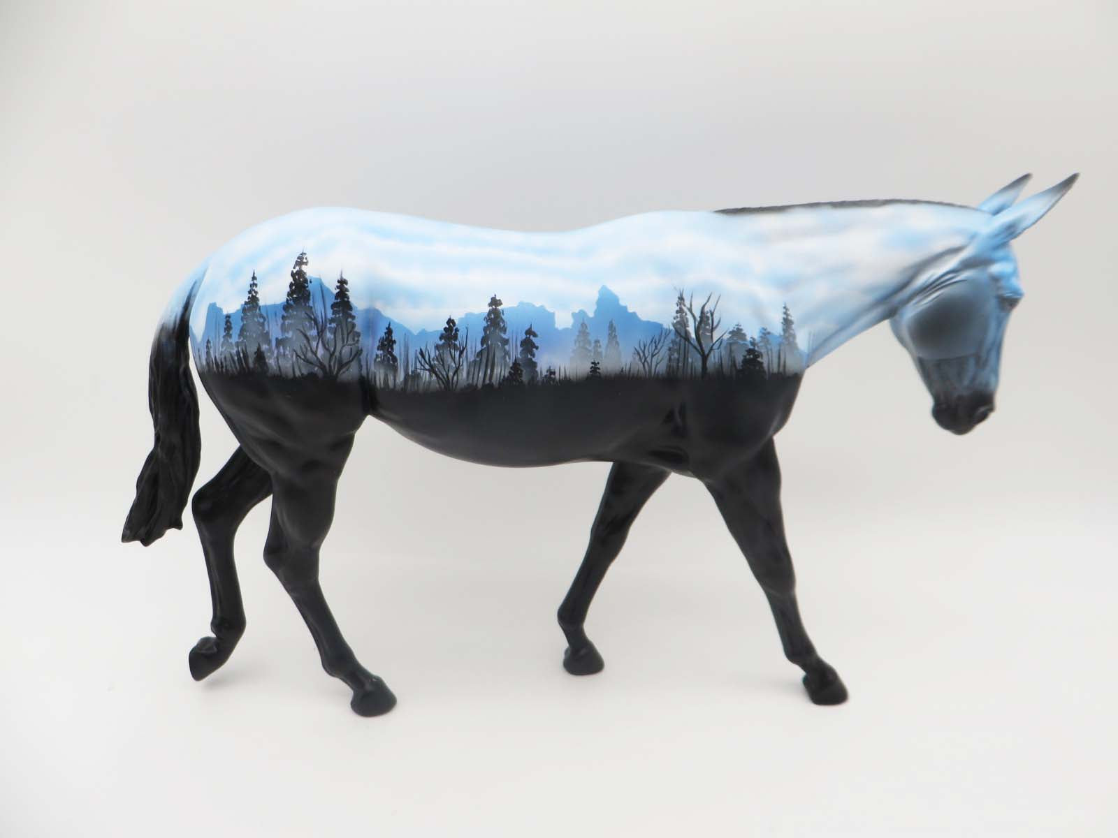 Alceini - OOAK Decorator Mule By Dawn Quick SHCF23