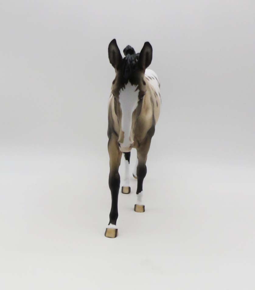 All For Nothing OOAK Appaloosa Mule By Dawn Quick SHCF23