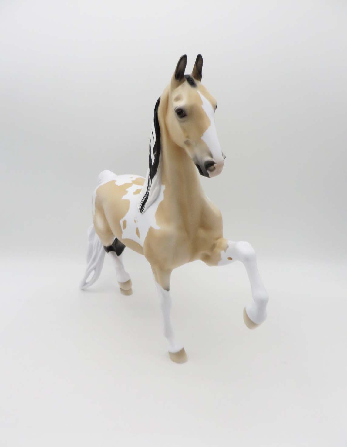 All Over Again OOAK Buckskin Tobiano Saddlebred By Ellen Robbins SHCF23