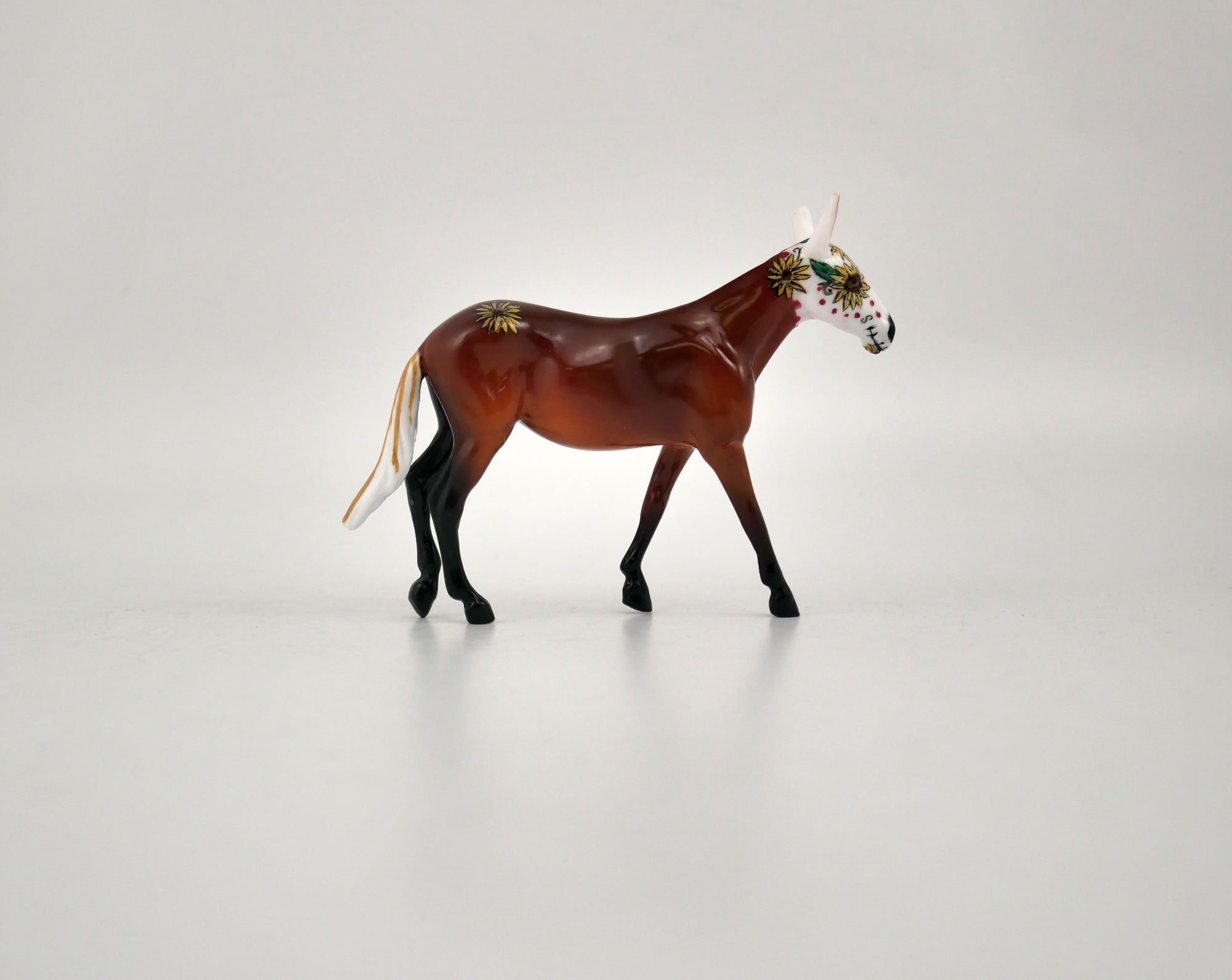 Alvira-OOAK Mule Chip Sugar Skull 11/20