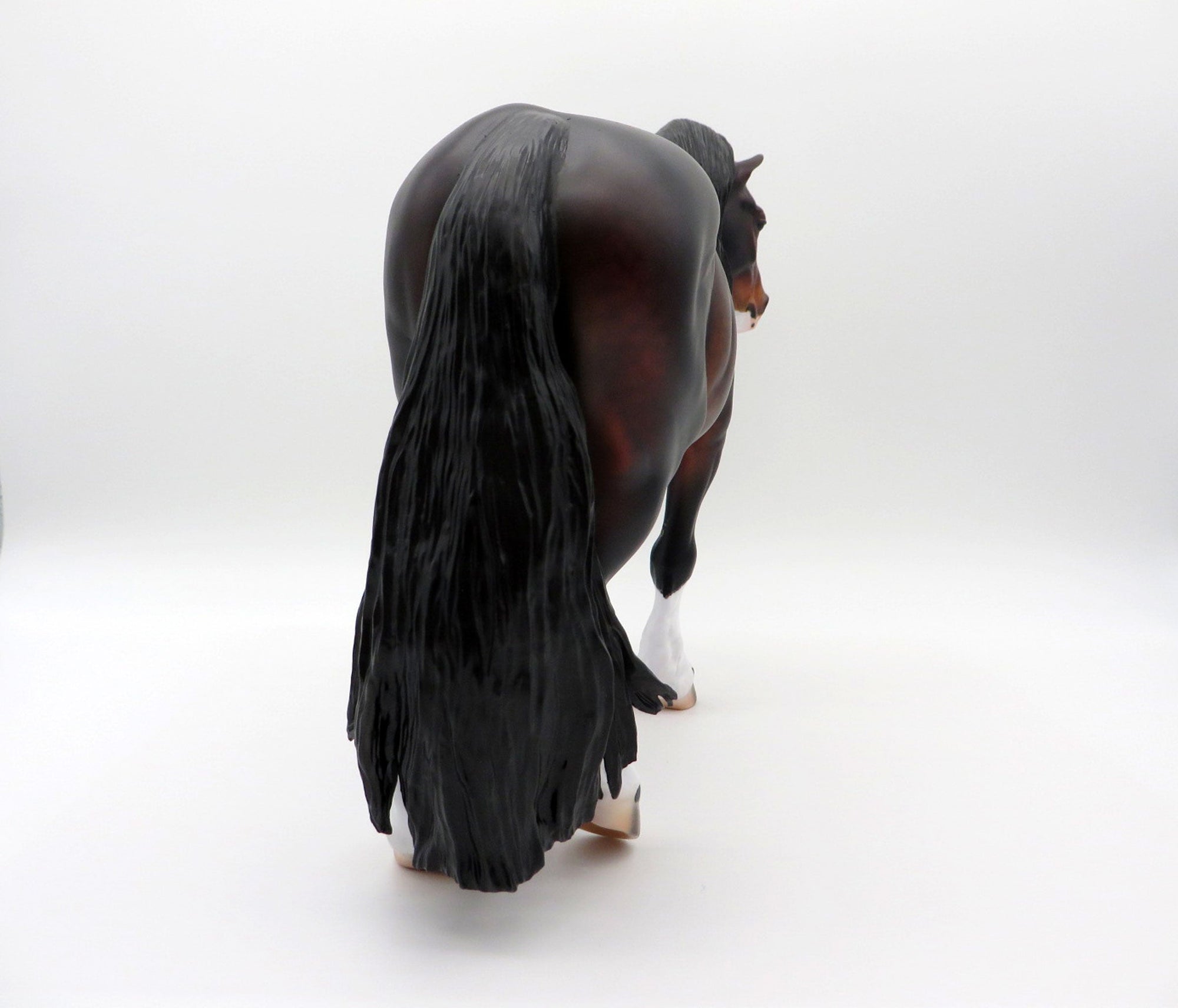 Amazon-Bay Heavy Draft Mare By Caroline Boydston 4/5/21