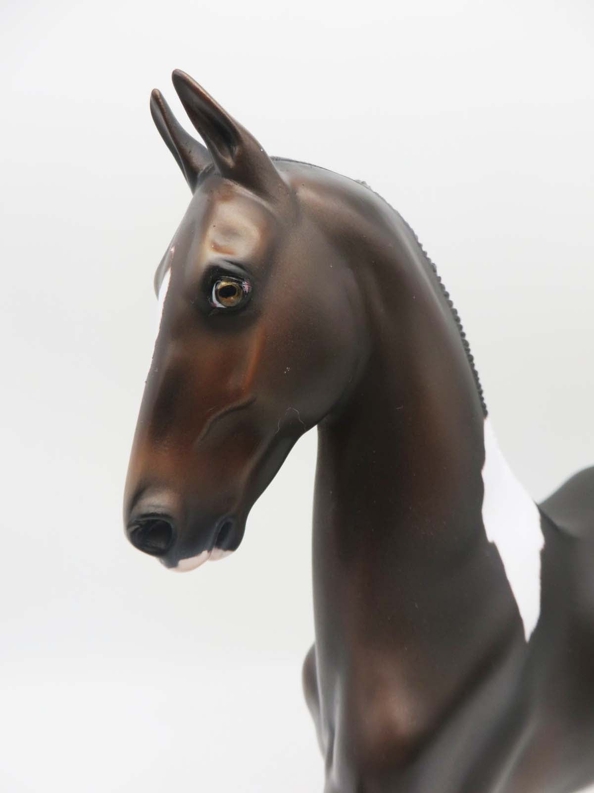An Acceptable Surrender - OOAK - Deco Saddlebred Painted by Ashley Palmer SHCF23