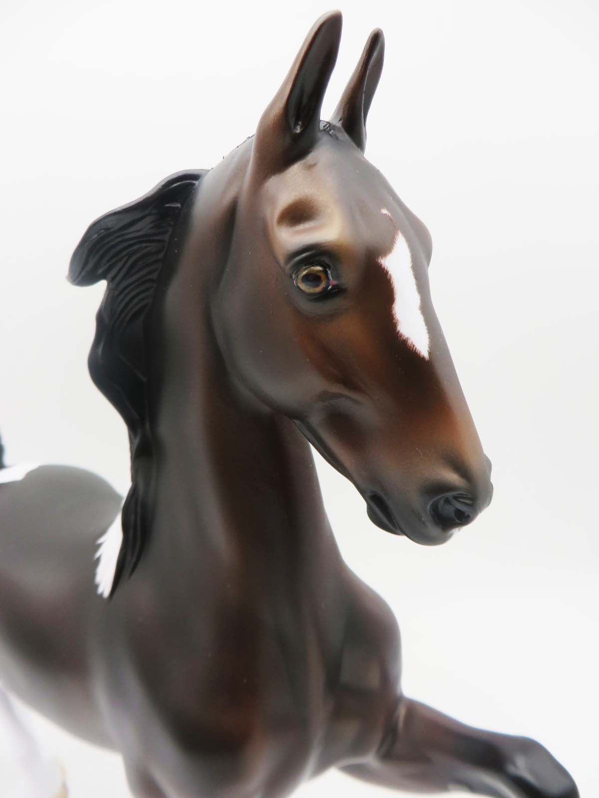 An Acceptable Surrender - OOAK - Deco Saddlebred Painted by Ashley Palmer SHCF23