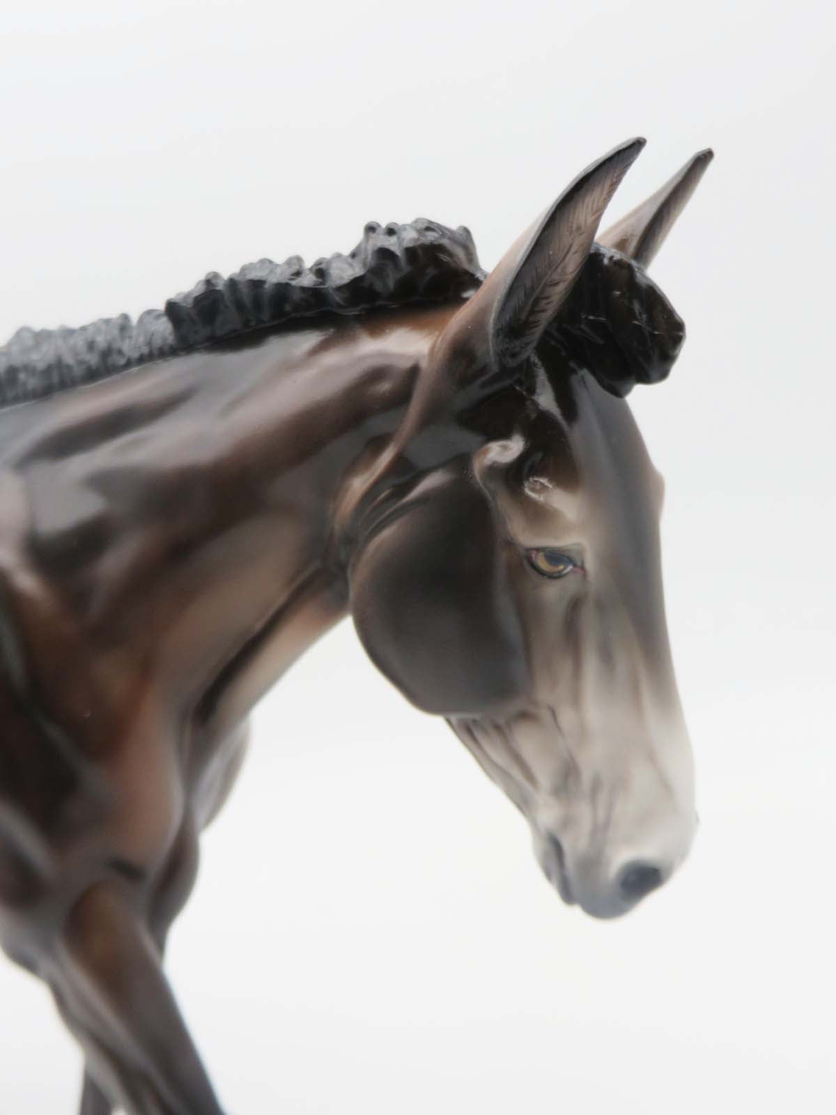 Annie- OOAK Dappled Bay Mule By Julie Keim SHCF23