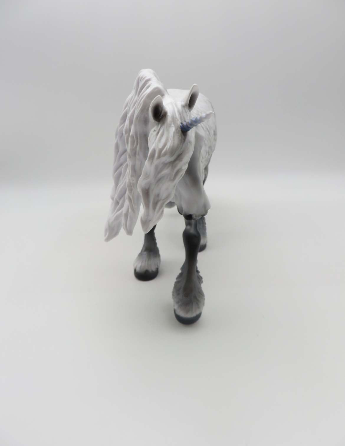 Ansel - OOAK - Star Dappled Grey Unicorn Cobb By Ellen Robbins - Best Offer 4/17/23