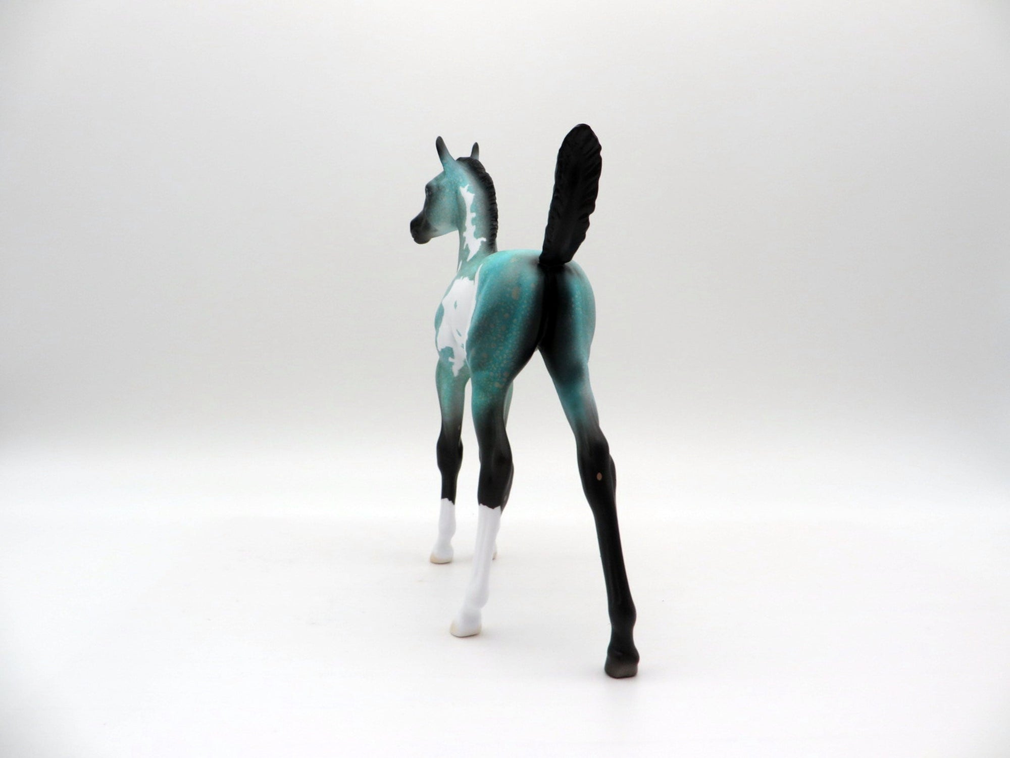 AQUA-OOAK DECO ARABIAN FOAL Easter 2021
