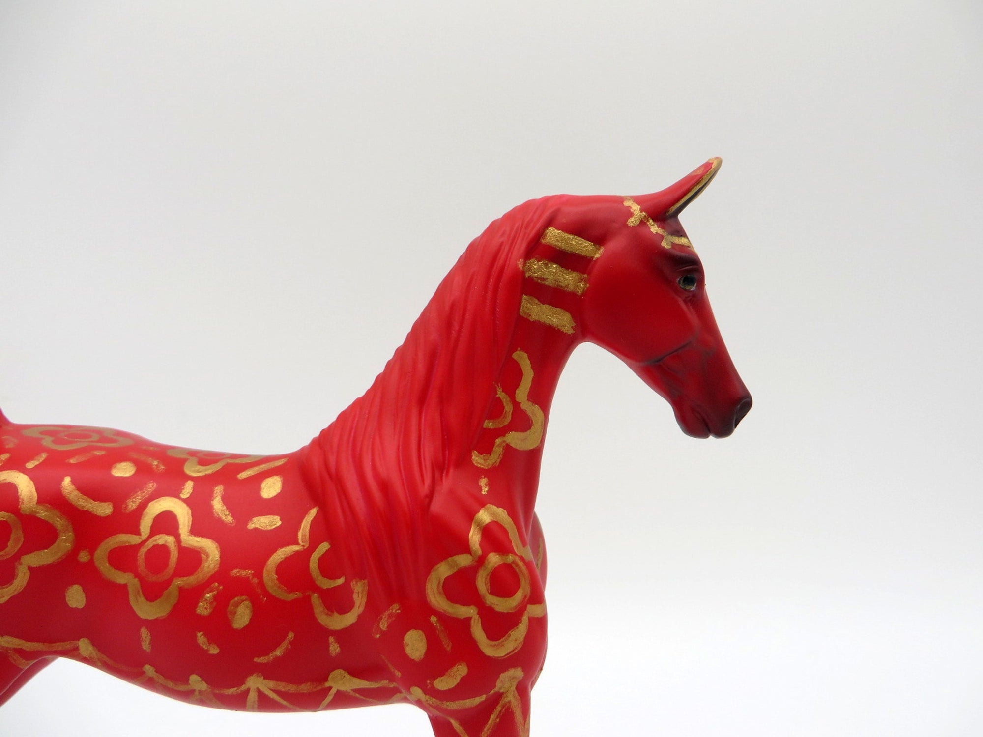 Aria-OOAK Saddlebred Deco Painted By Jas Fanning EQ 21