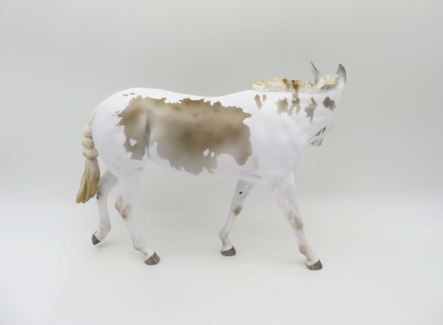 Astro OOAK Custom Head Turned Grulla Spotted Mule By Myla Pearce Best Offers 5/15/23