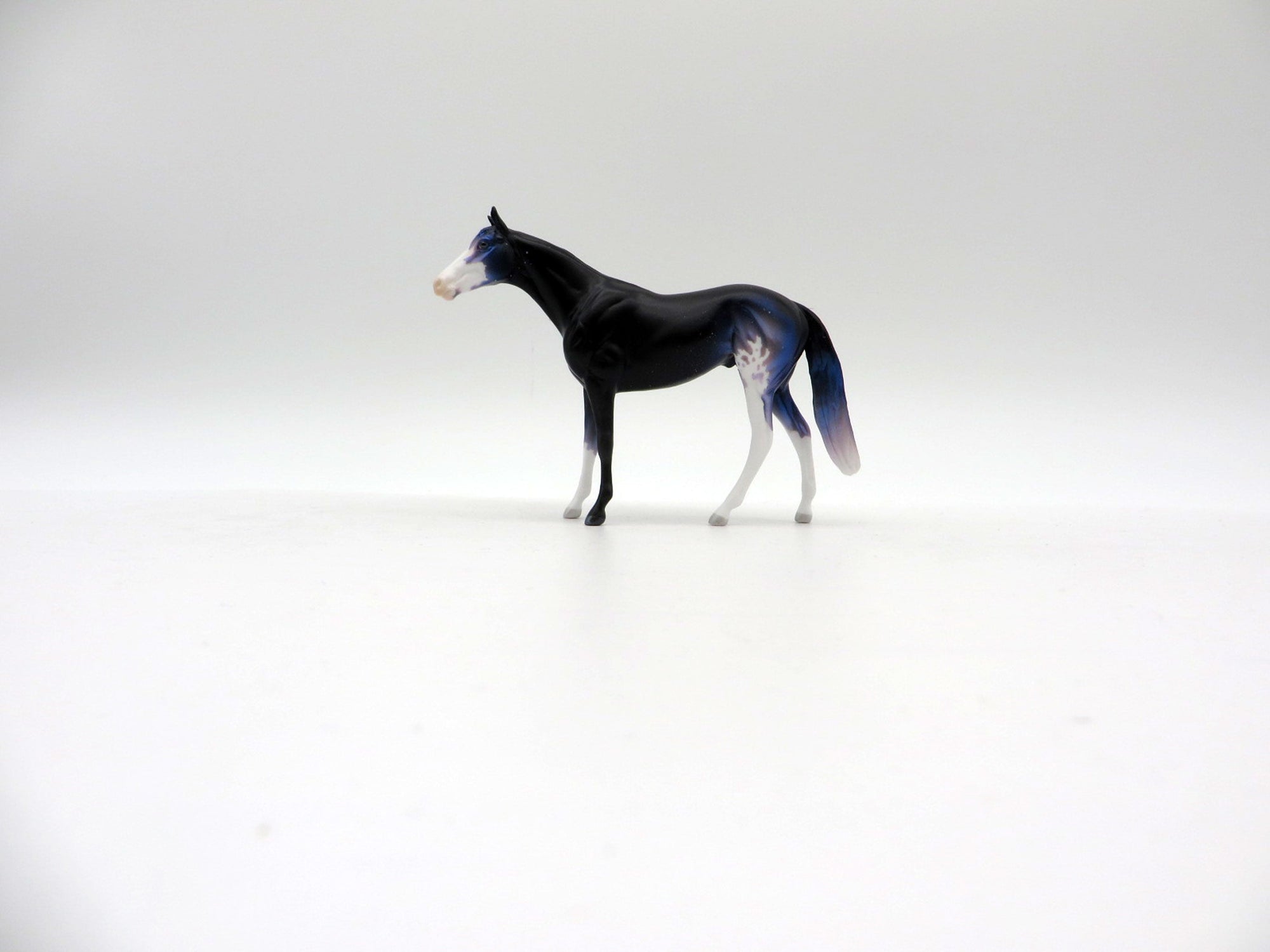 Atmosphere-OOAK Chip Thoroughbred Deco Painted By Ellen Robbins 5/28/21