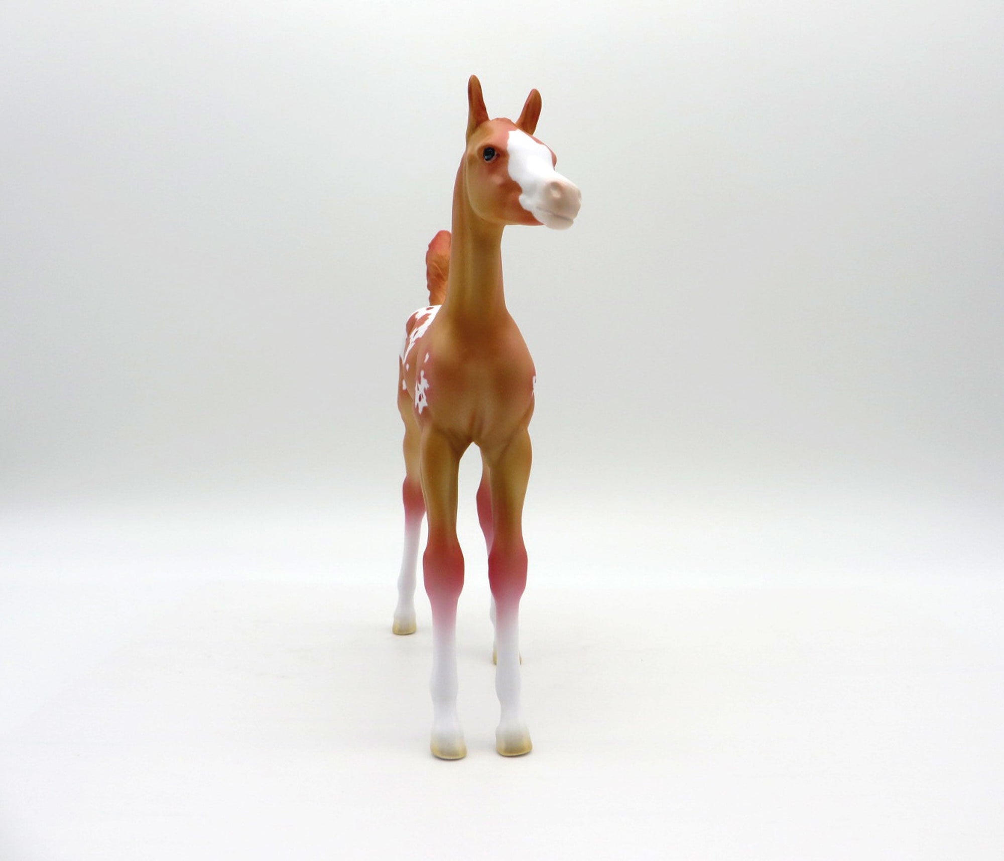 Atomic Tangerine-OOAK DECO ARABIAN FOAL Easter 2021