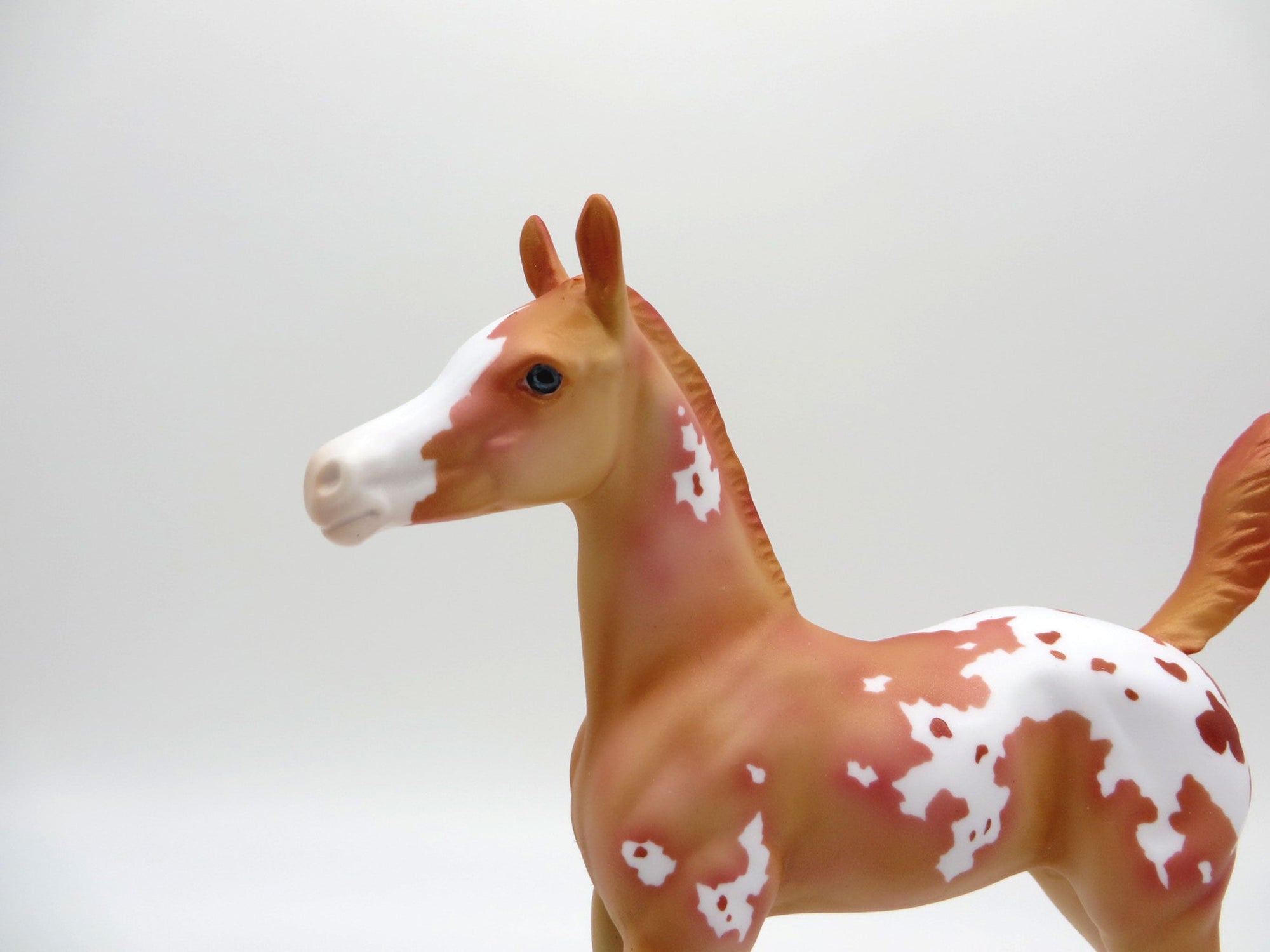 Atomic Tangerine-OOAK DECO ARABIAN FOAL Easter 2021