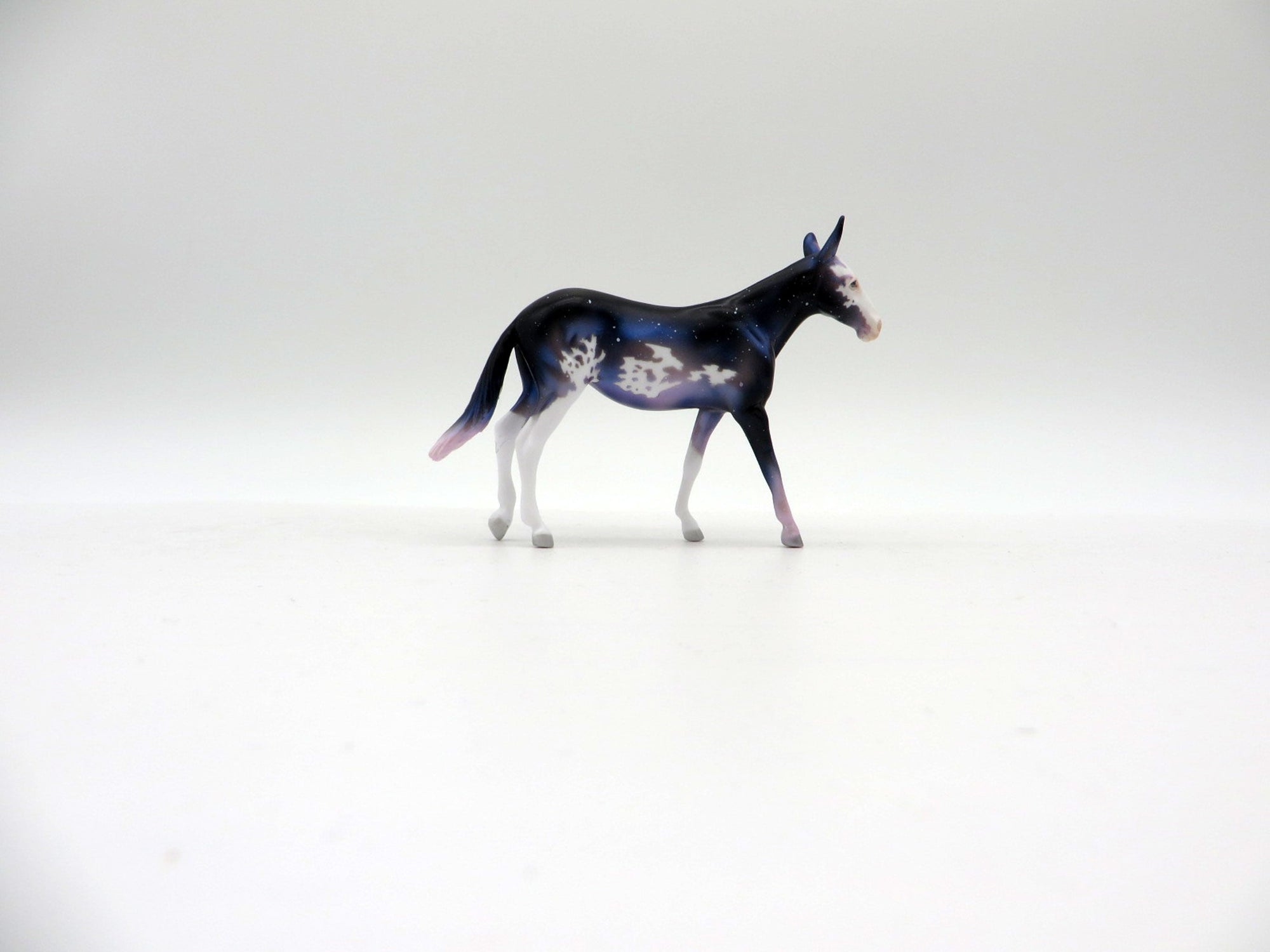 Aurora-OOAK Chip Mule Deco Painted By Ellen Robbins 5/28/21
