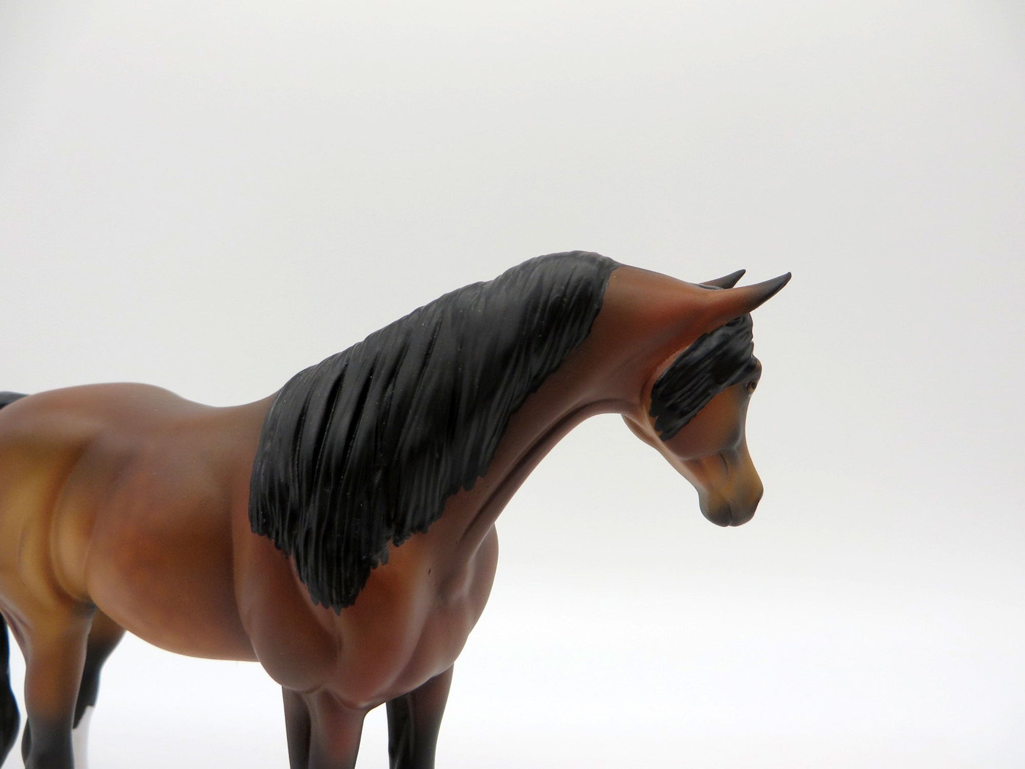 Austen-OOAK Dapple Bay Pebbles Arabian Mare Painted By Audrey Dixon EQ 2021