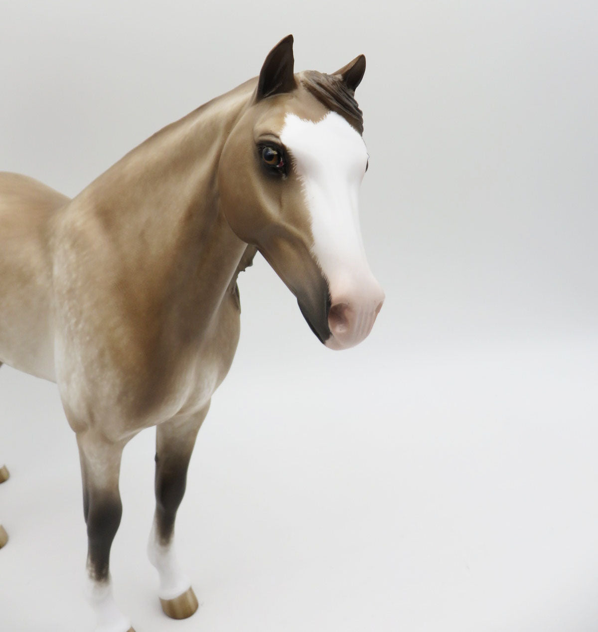 Autumn Winds - OOAK - Chestnut Roan Mustang by Sheryl Leisure - Best Offers 1/30/23