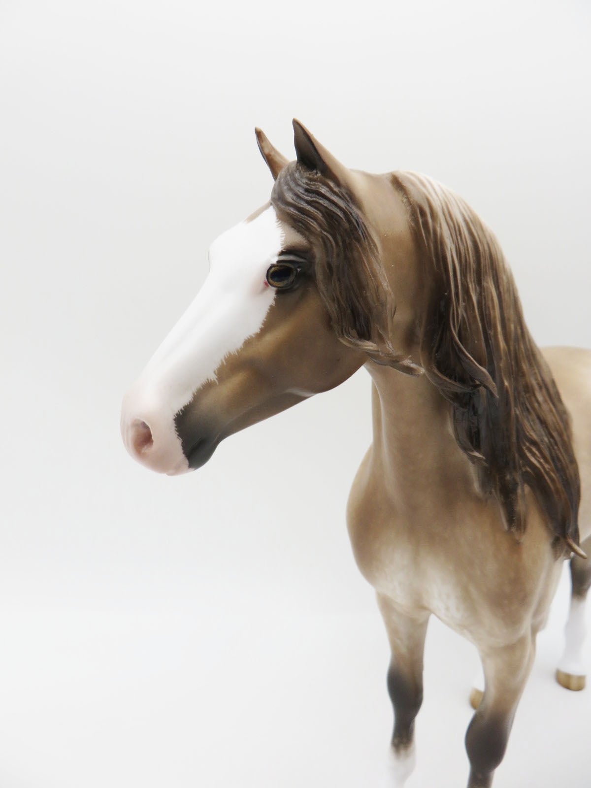 Autumn Winds - OOAK - Chestnut Roan Mustang by Sheryl Leisure - Best Offers 1/30/23