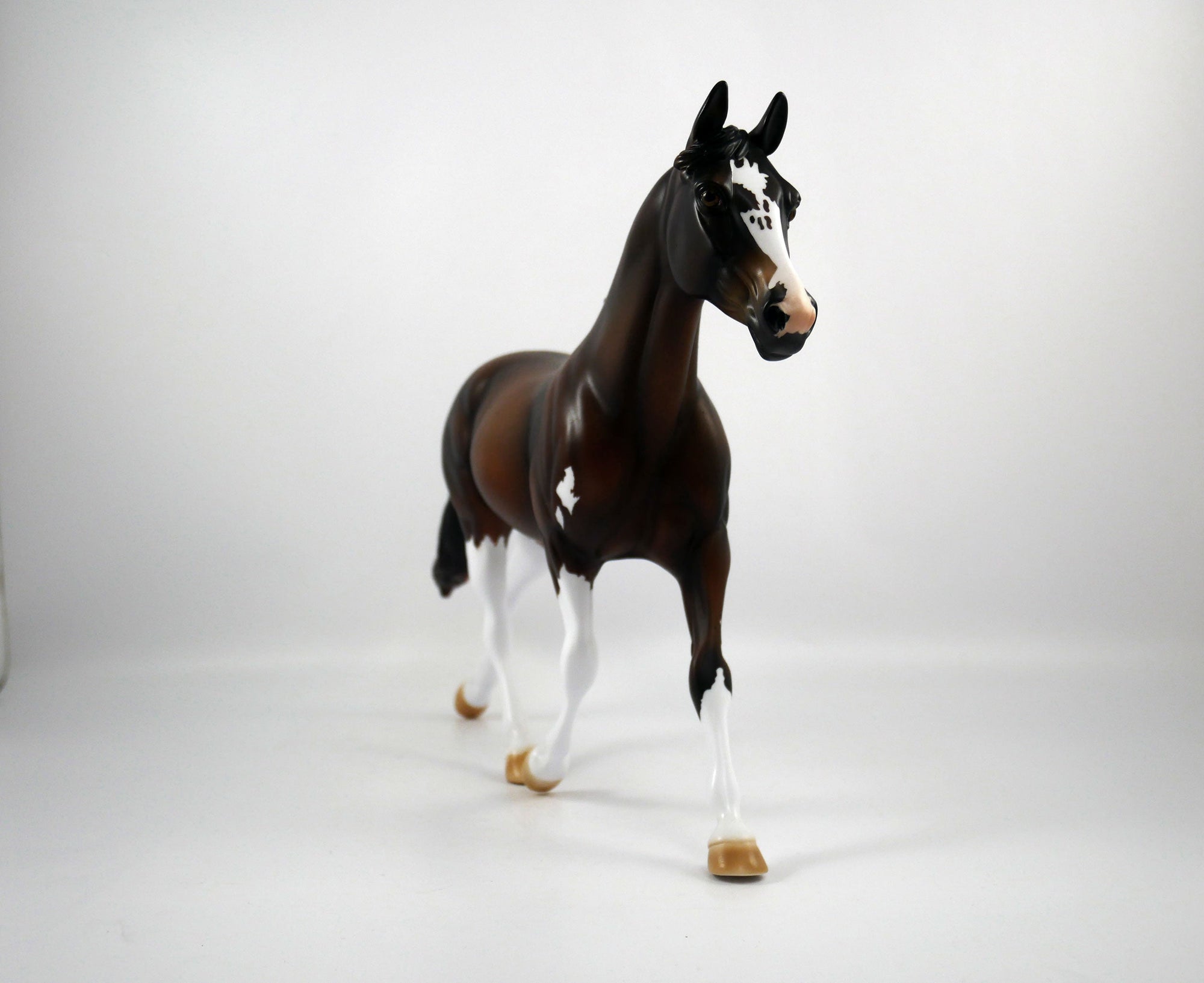 Baby Doll-OOAK Brown Bay Paint Palouse Model Horse 1/20/21