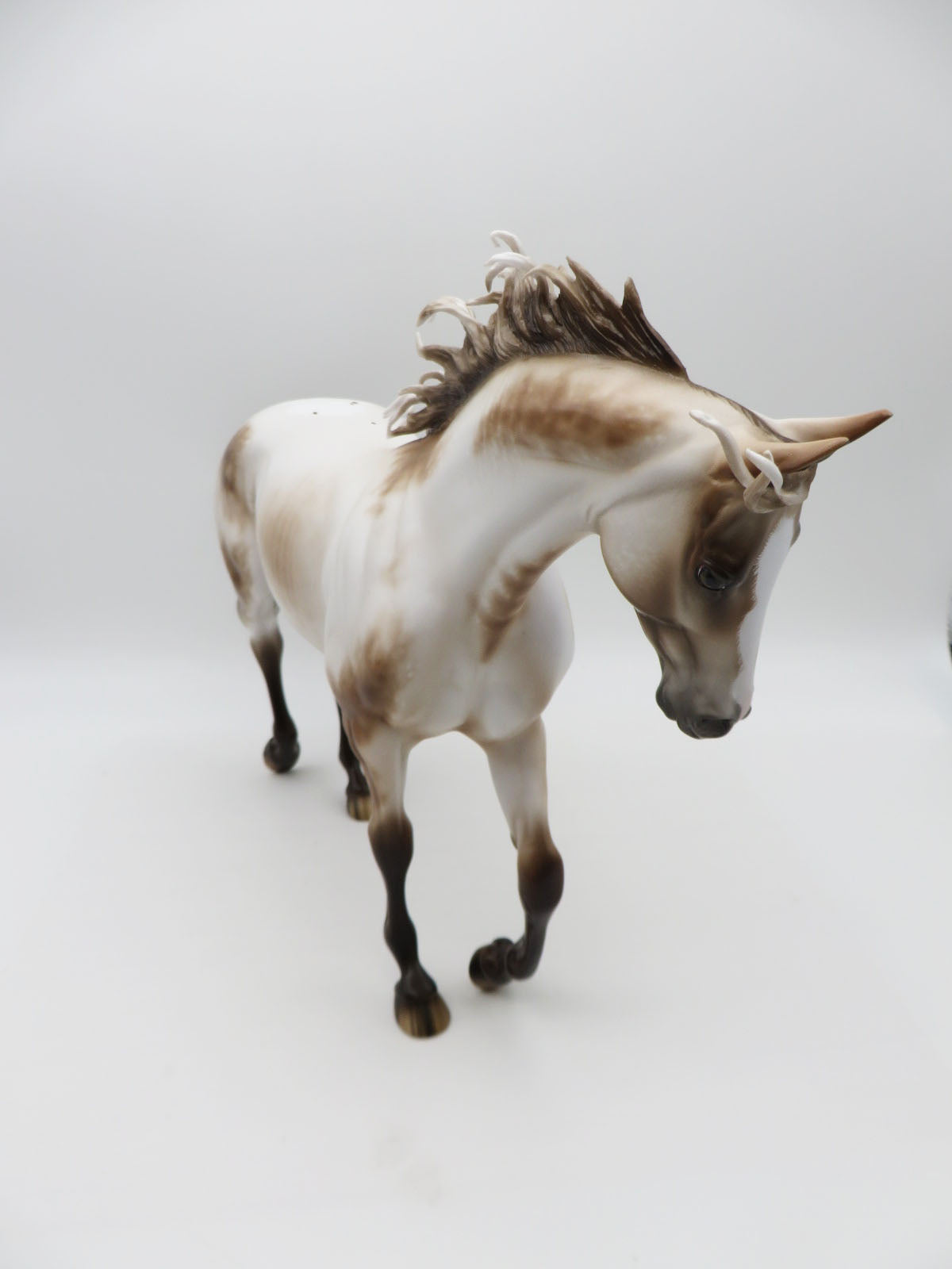 Baldwin - OOAK Varnish Roan Appaloosa Thoroughbred by Sheryl Leisure - Best Offers 1/9/23