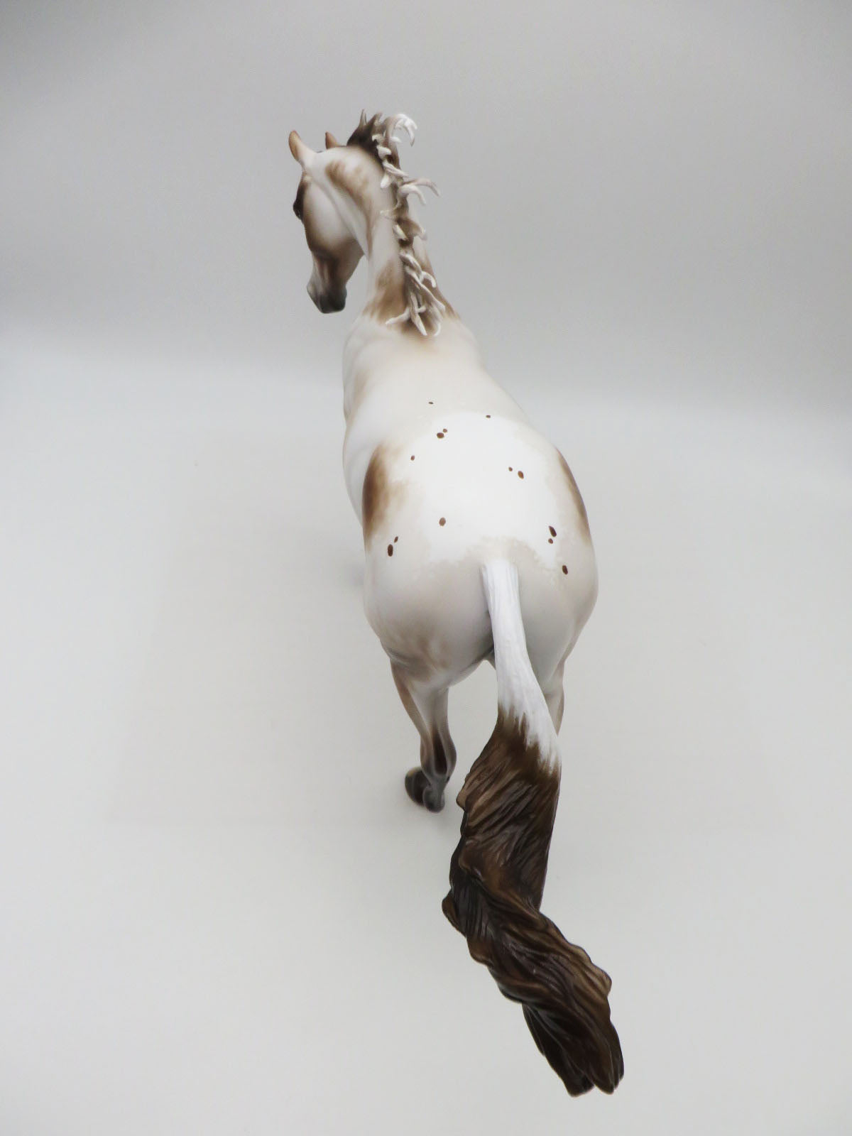 Baldwin - OOAK Varnish Roan Appaloosa Thoroughbred by Sheryl Leisure - Best Offers 1/9/23