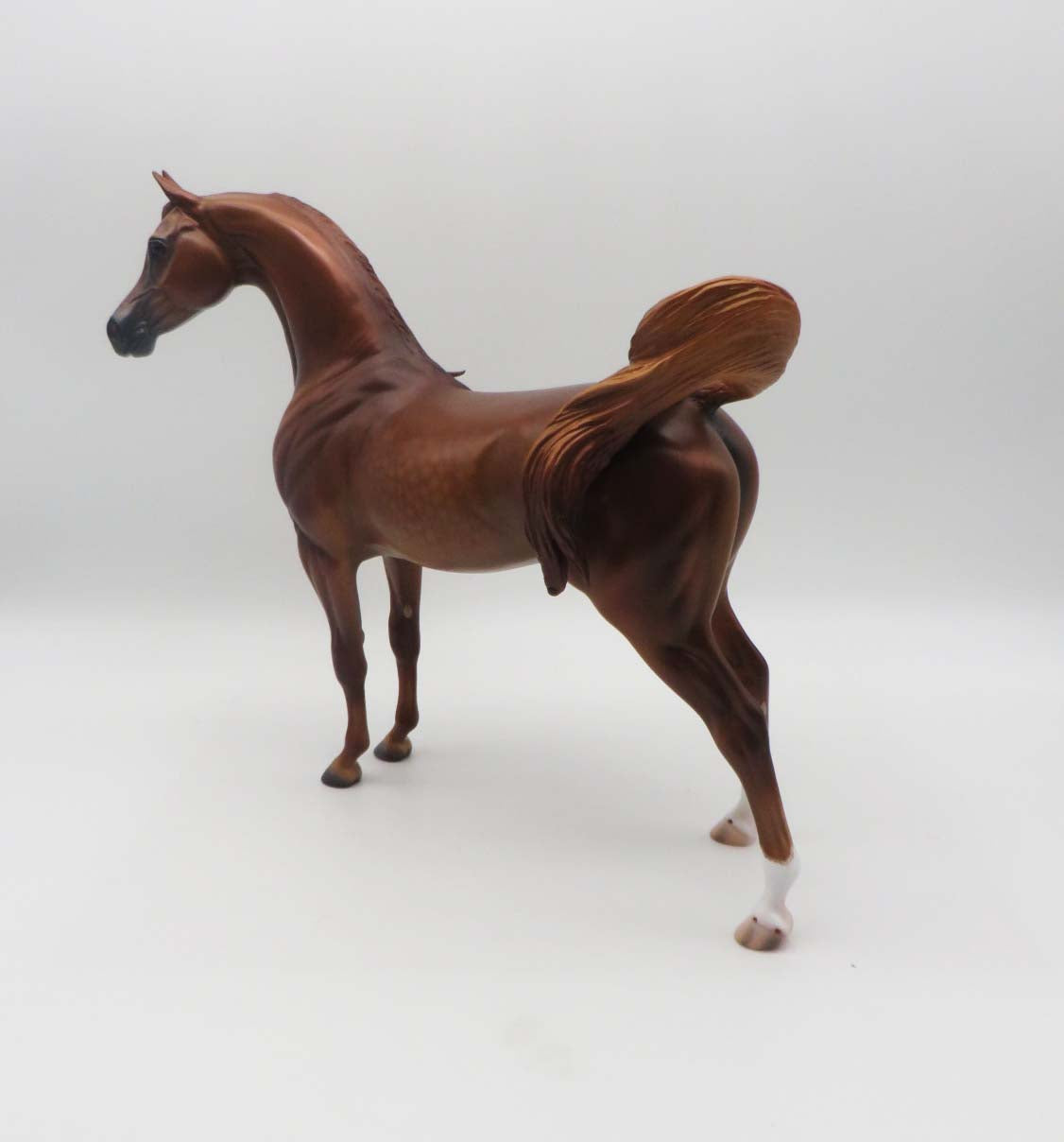 Barrett - OOAK - Dappled Chestnut Arabian By Caroline Boydston BEST OFFER 3/13/23