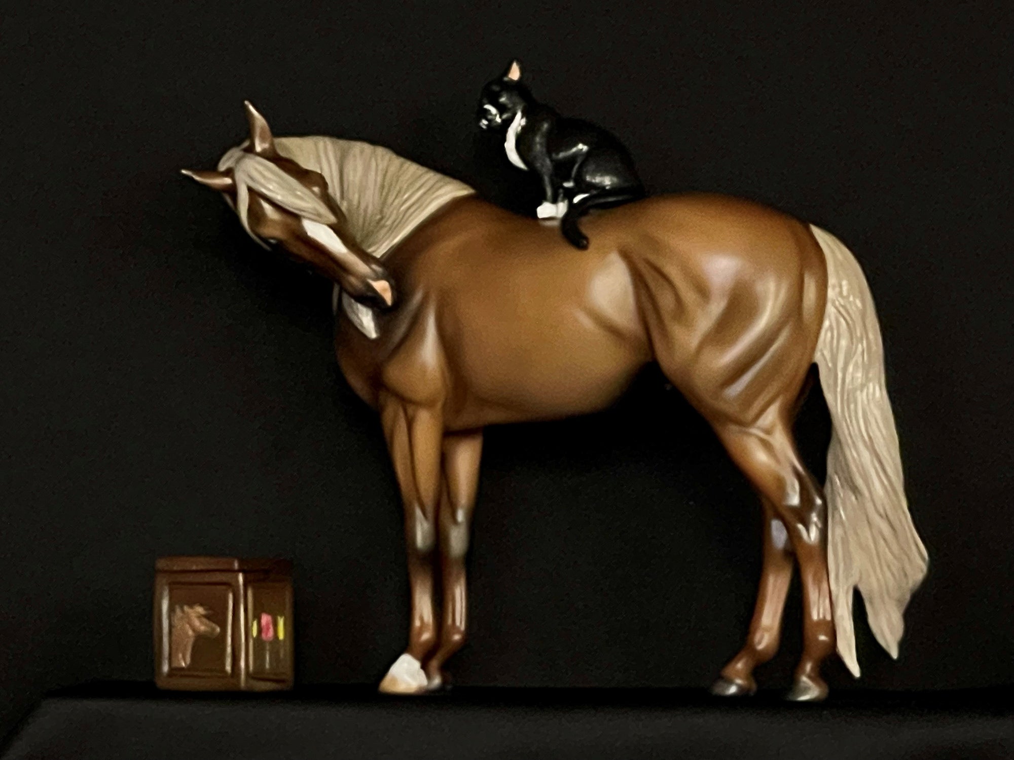 Pasture Pals - Basket #5 Equilocity 2023 - Sorrel Andalusian By Angela Marleau EQ23