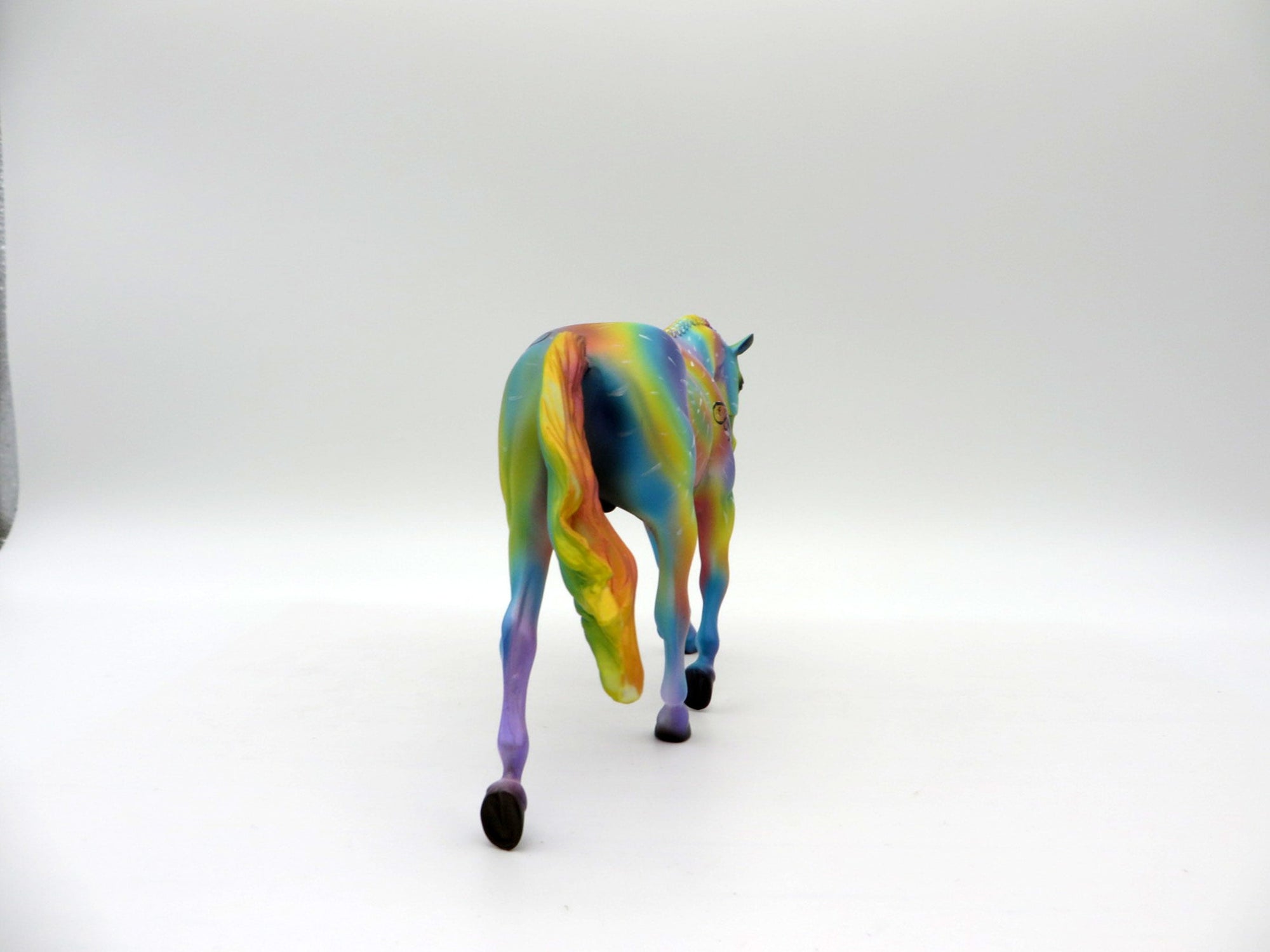 BE COOL-OOAK Deco Warmblood Pebbles painted by Jas Fanning 6/4/21