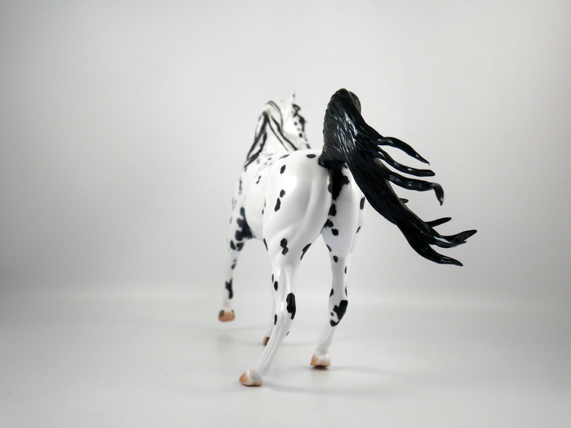 Beauty Spots-OOAK Appaloosa Arabian Mare Painted By Elaine Stone 1/8/21