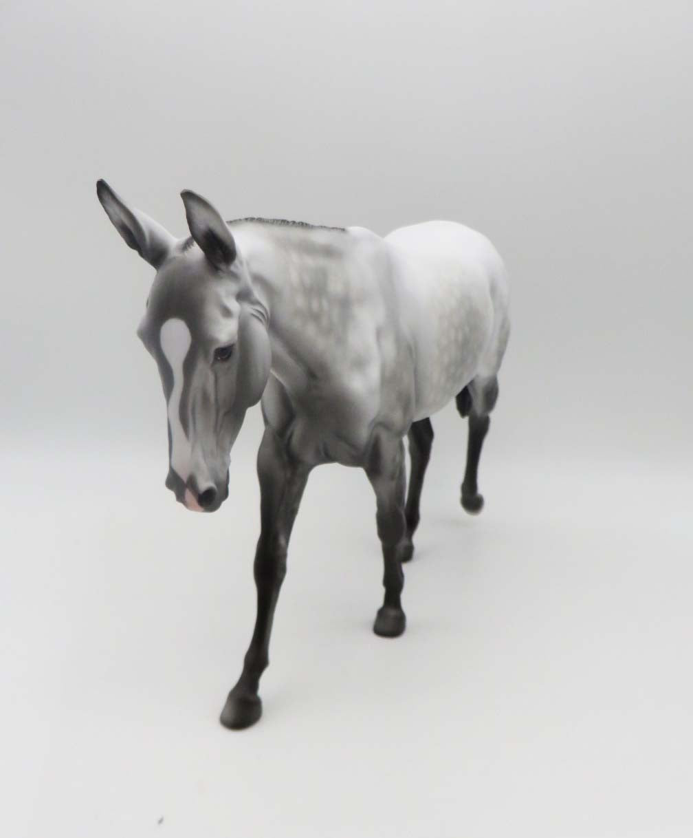 Velda - OOAK - Dapple Grey Mule By Dawn Quick - P&C 23
