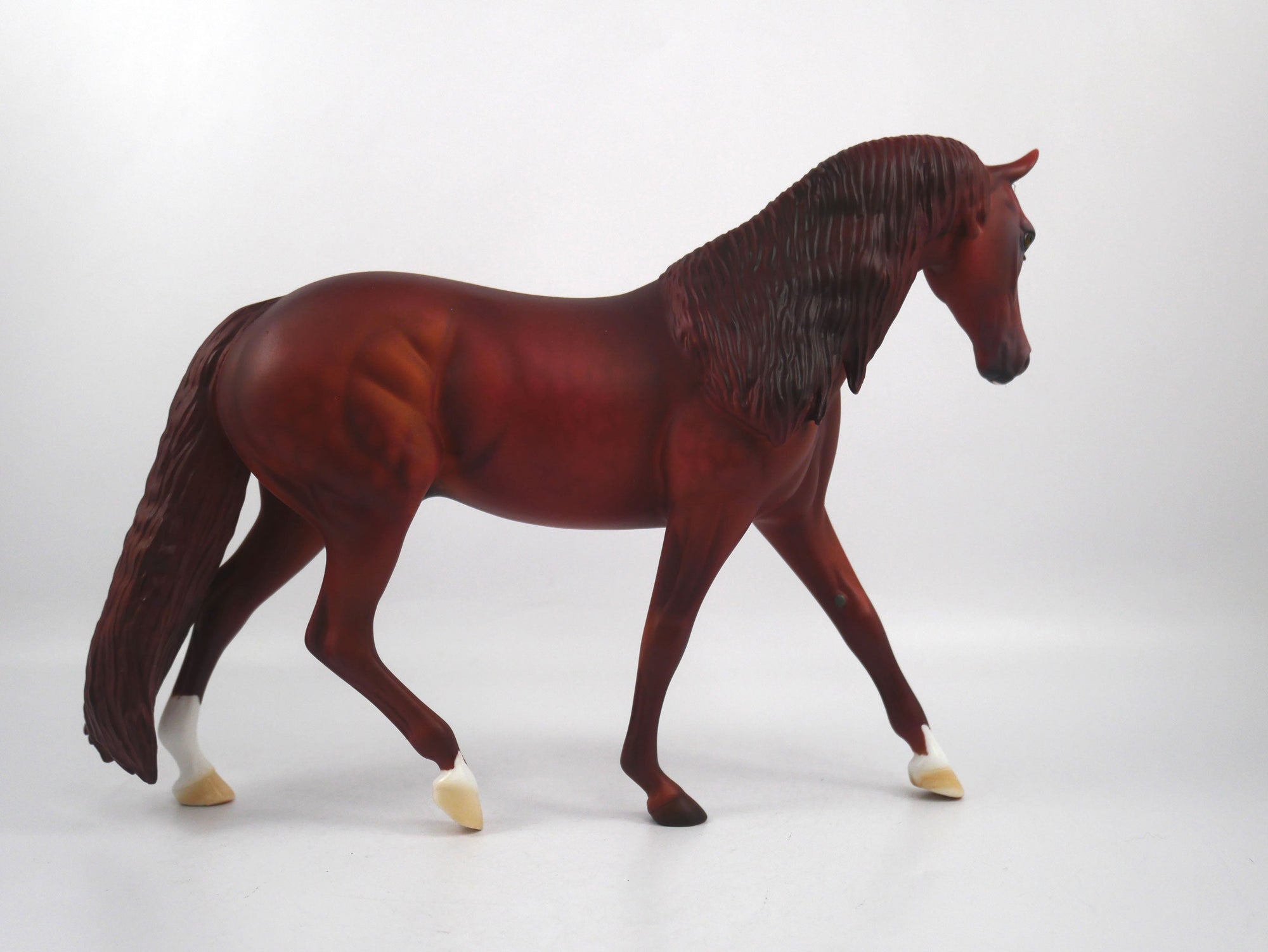 Bengal-OOAK Dapple Red Chestnut Pony By Dawn Quick SB21
