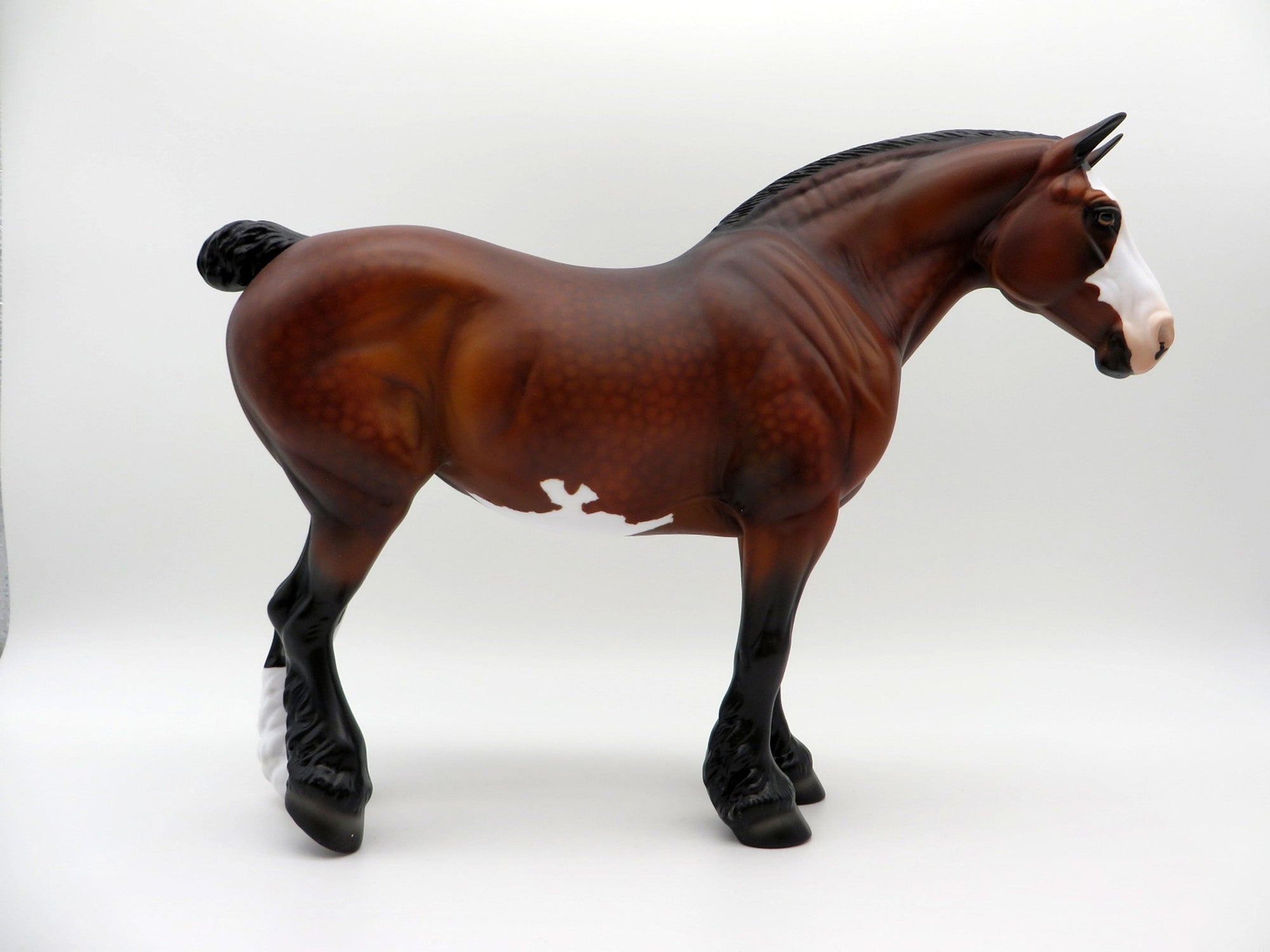 Bloomer-OOAK Dapple Bay Paint Heavy Draft Mare SHCF 2021