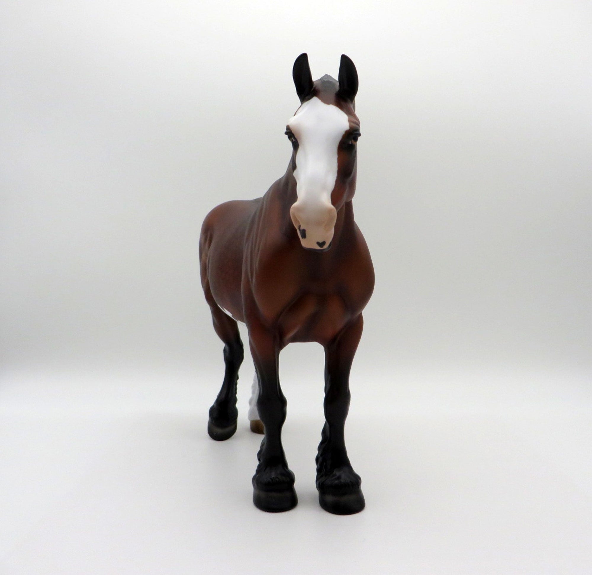 Bloomer-OOAK Dapple Bay Paint Heavy Draft Mare SHCF 2021