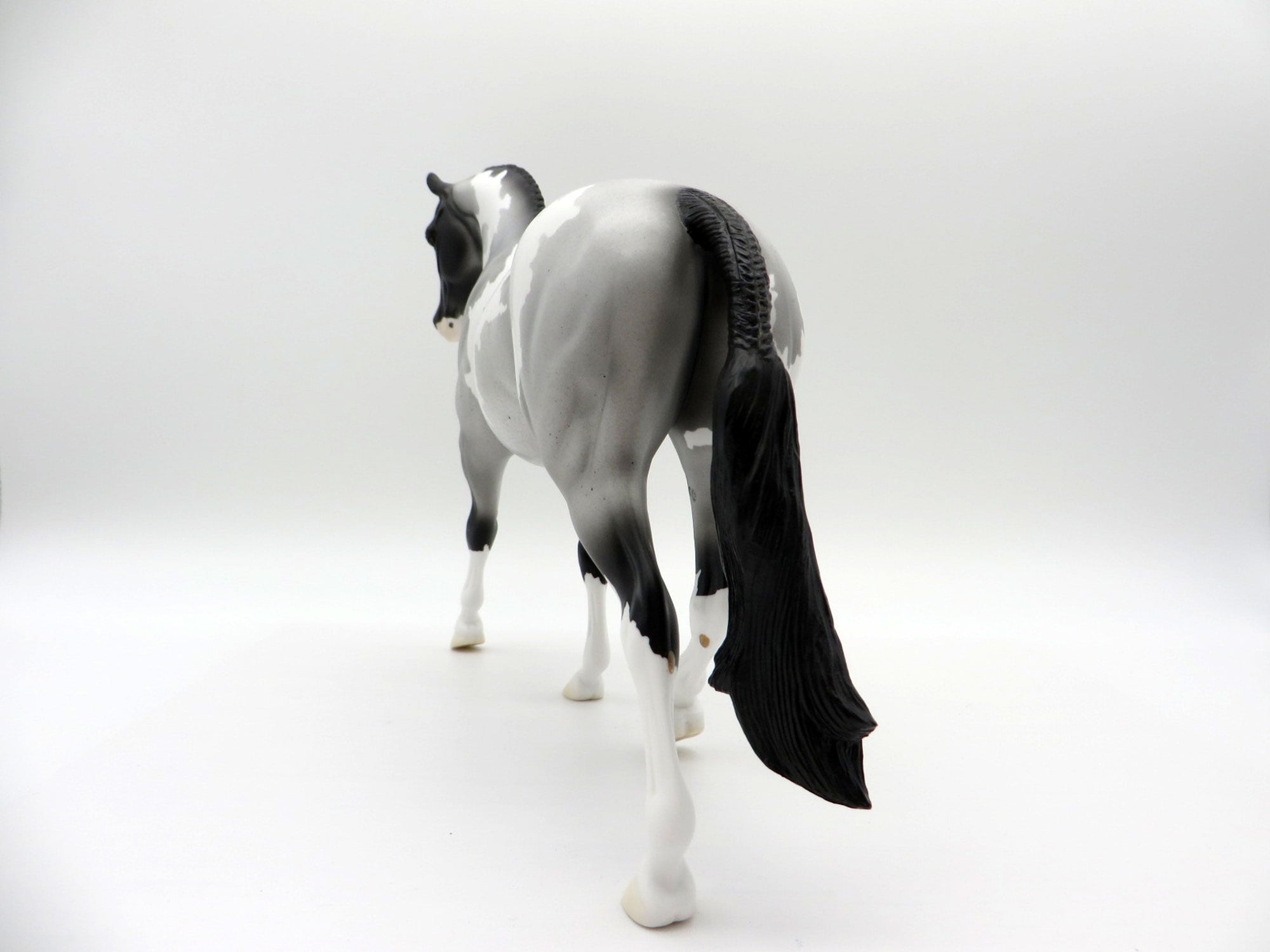 Blue Moon-OOAK Blue Roan Paint Pony SHCF 2021