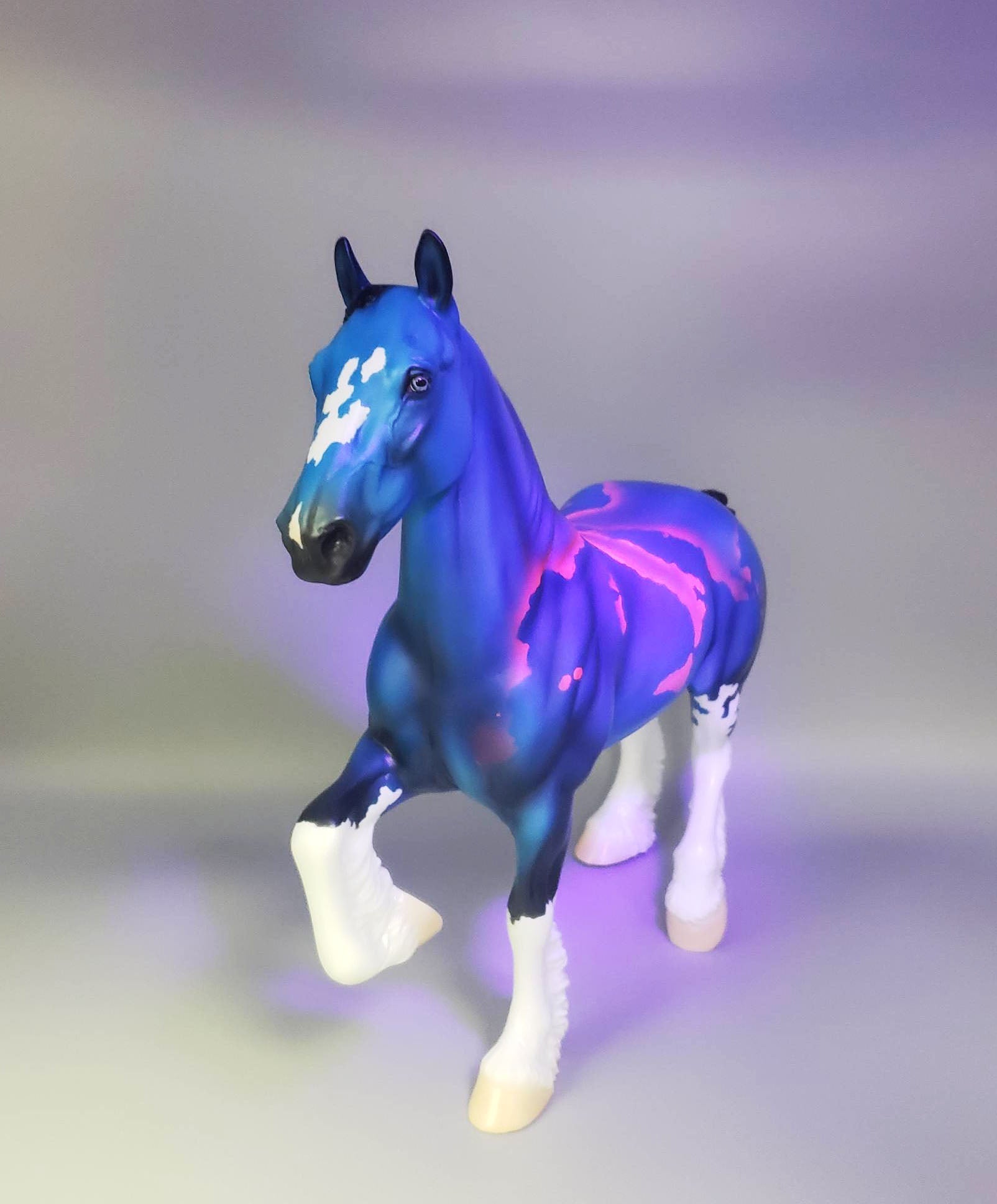 Blue Waters Odysseus LE15 Decorator Blue Sabino Trotting Drafter By Ellen Robbins Classic Literature Series 2023 CL23