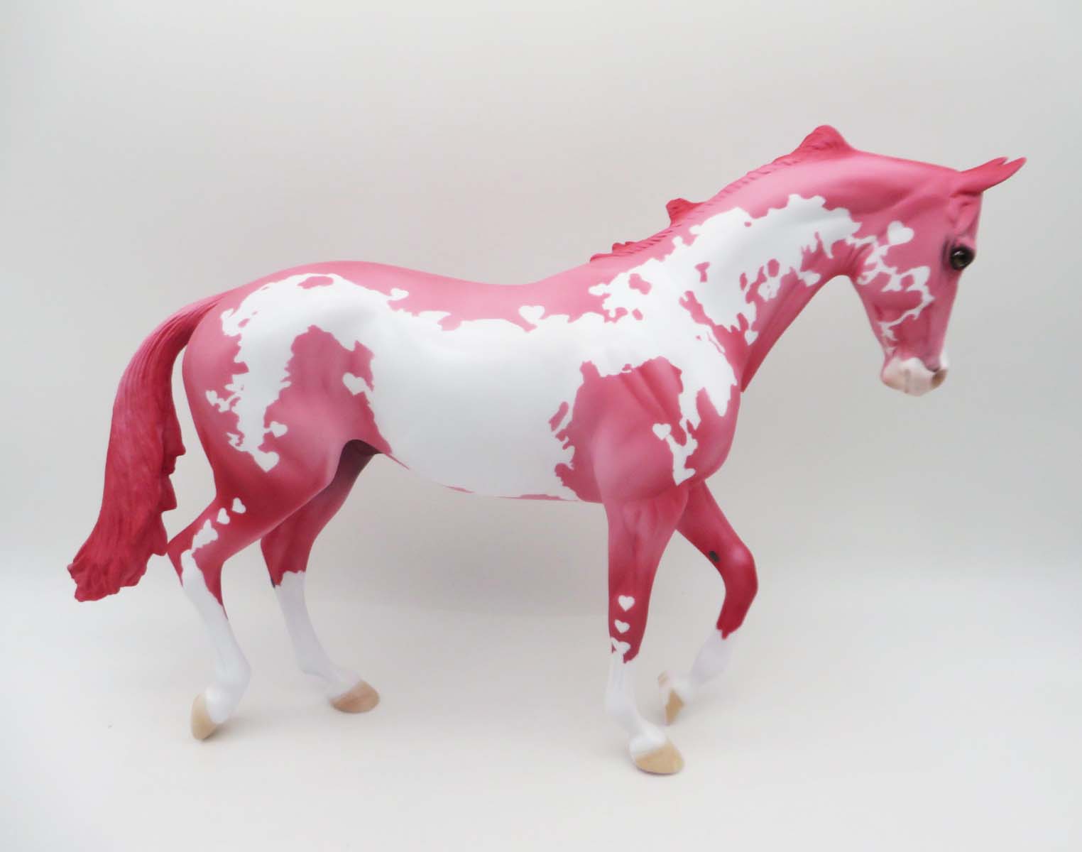 Blushing Crush - OOAK - Valentine Decorator Irish Draught By Dawn Quick 2/14/23