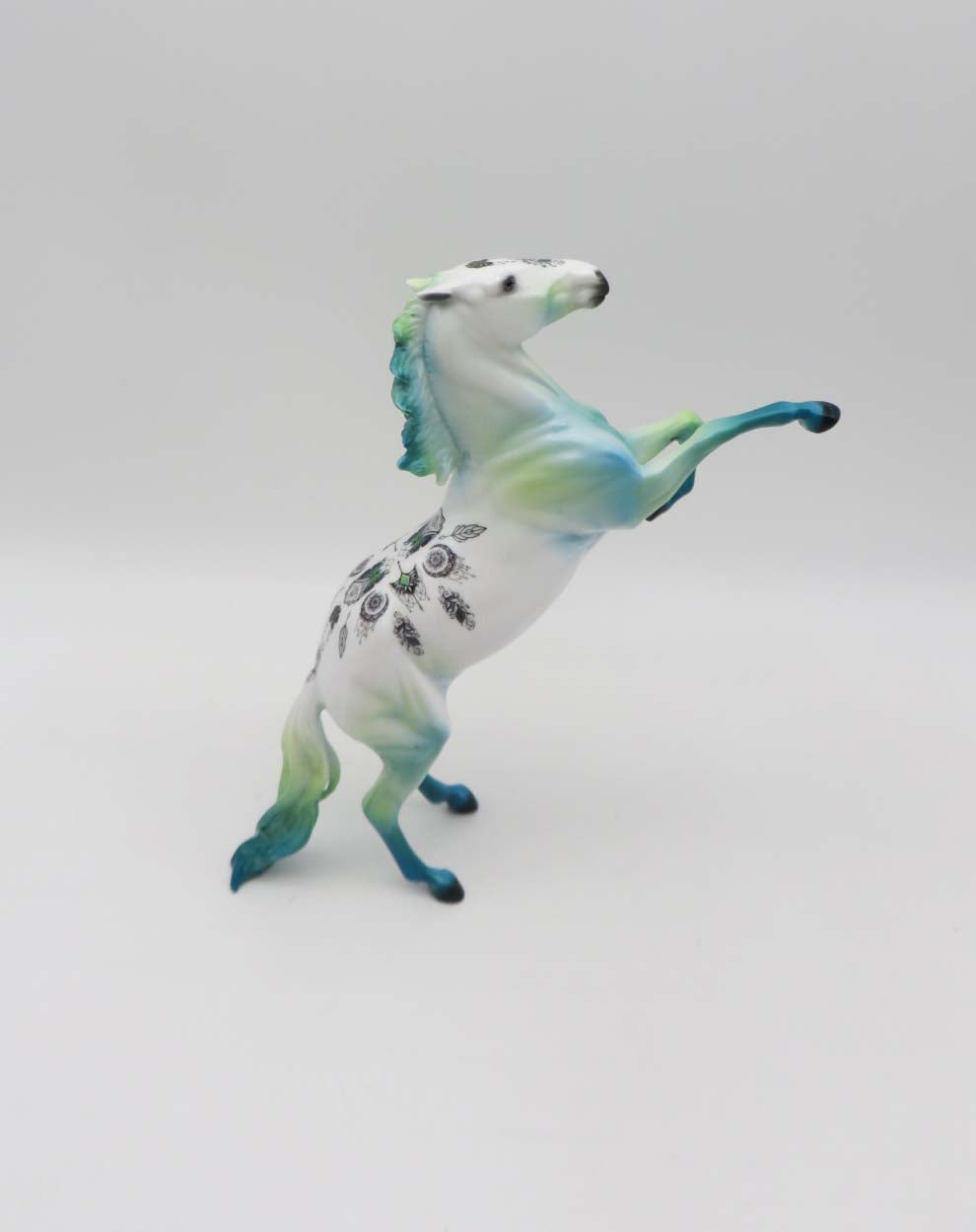 Boho OOAK Decorator Rearing Pebbles By Dawn Quick SHCF23