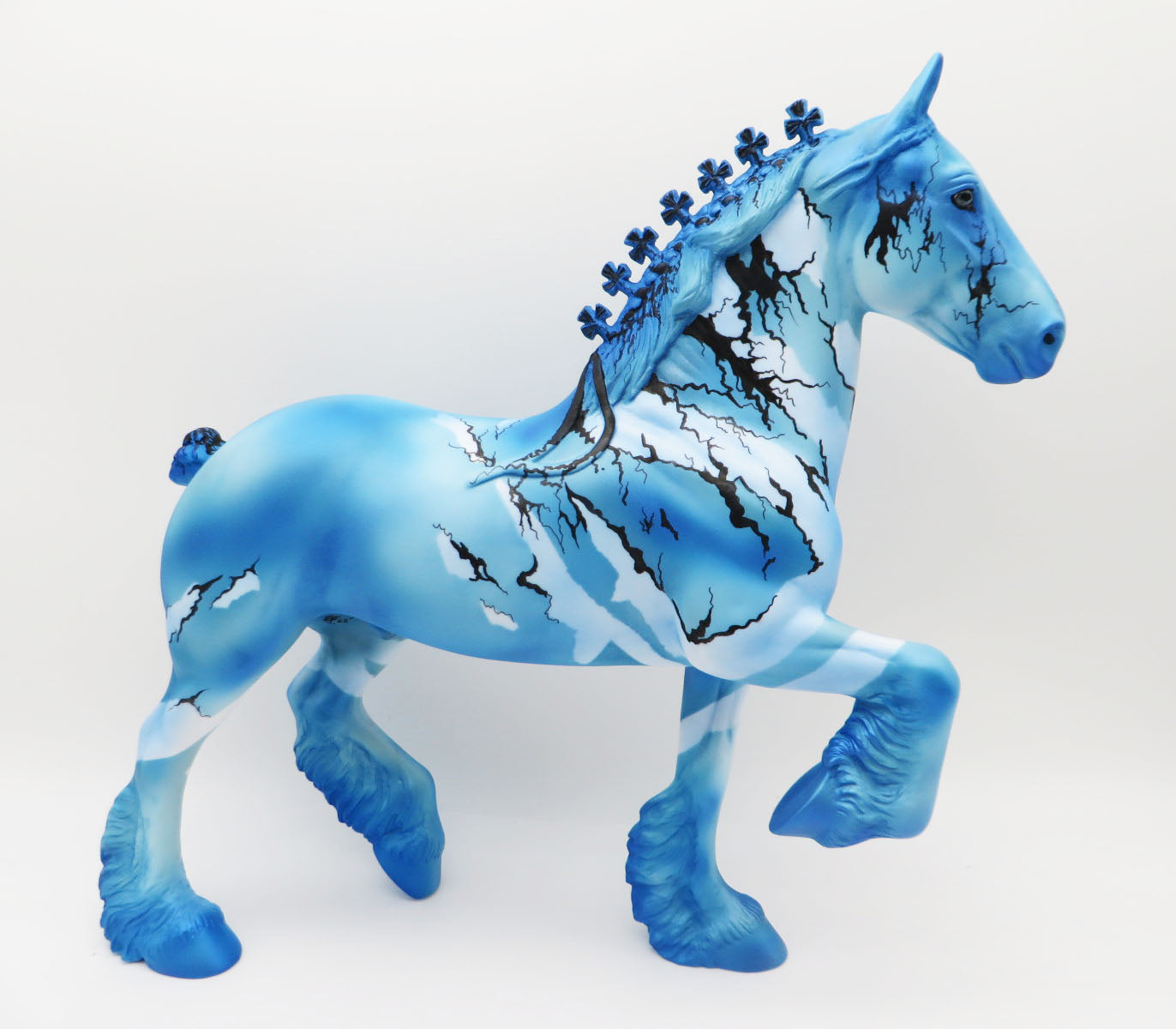 Bombogensis - OOAK - Decorator Trotting Drafter by Renee Justiss - Best Offers 1/3/23