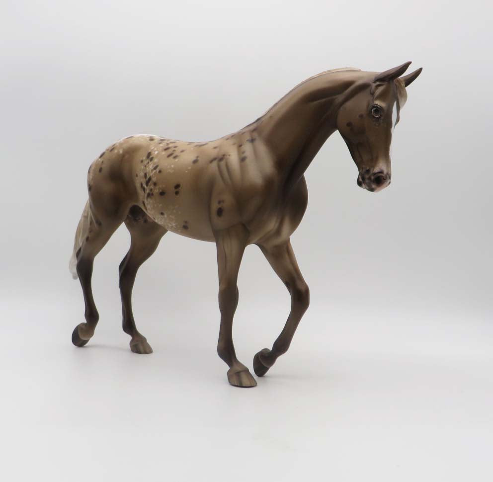 Bonbon - OOAK - Chestnut Appaloosa Thoroughbred by Sheryl Leisure - Best Offers 4/3/23