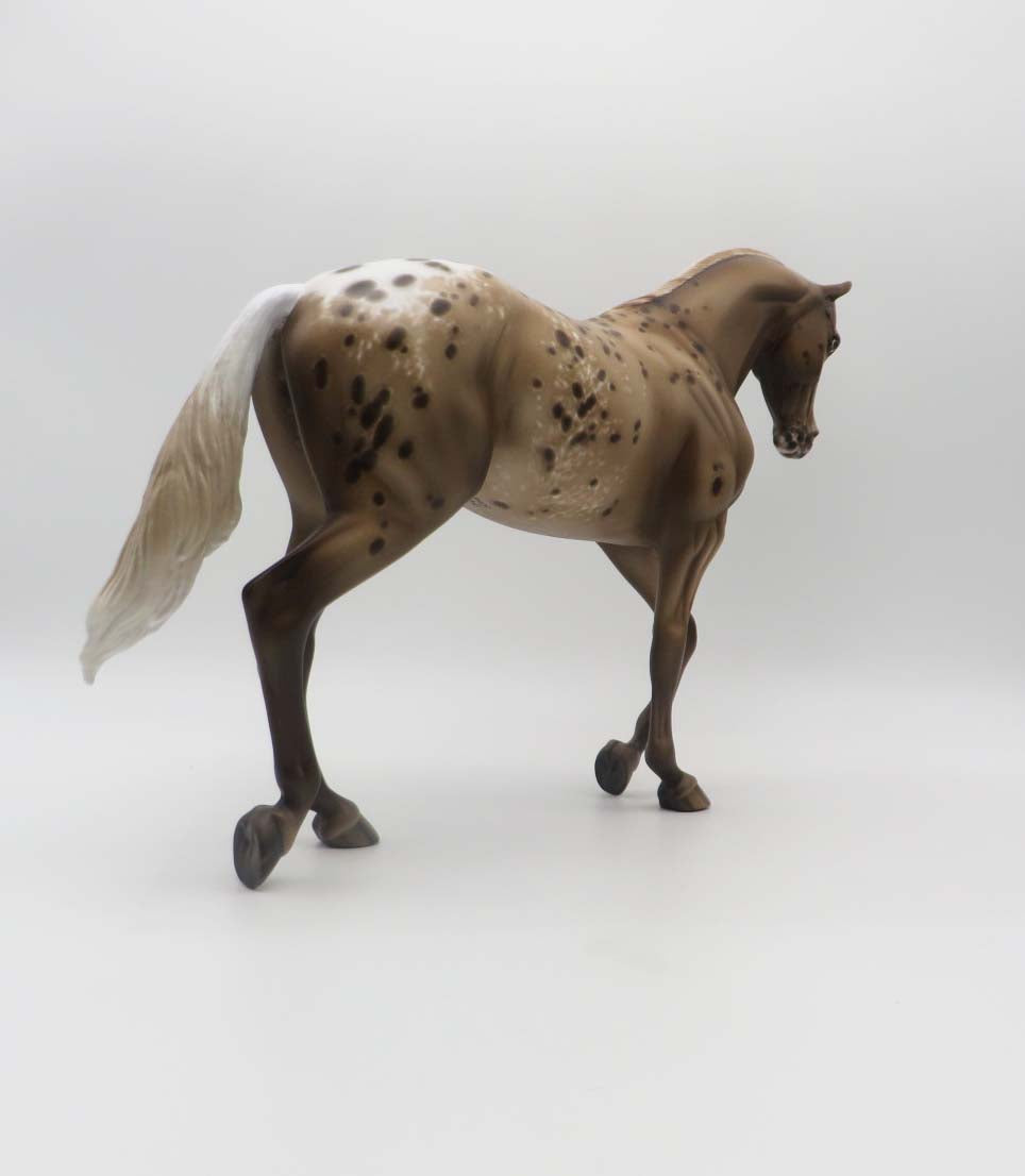 Bonbon - OOAK - Chestnut Appaloosa Thoroughbred by Sheryl Leisure - Best Offers 4/3/23
